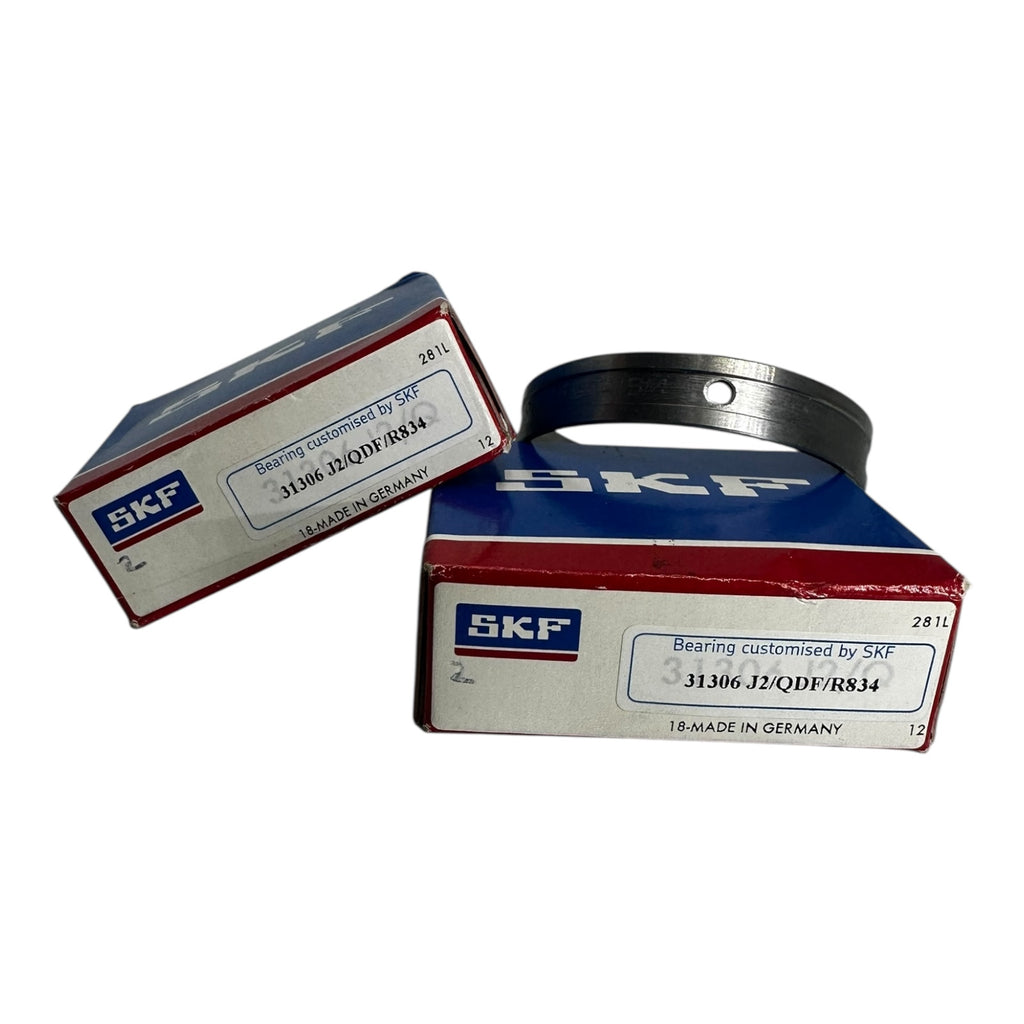 SKF 31306J2/QDF/R834 Kegelrollenlager Kugellager Satz 2 Stück