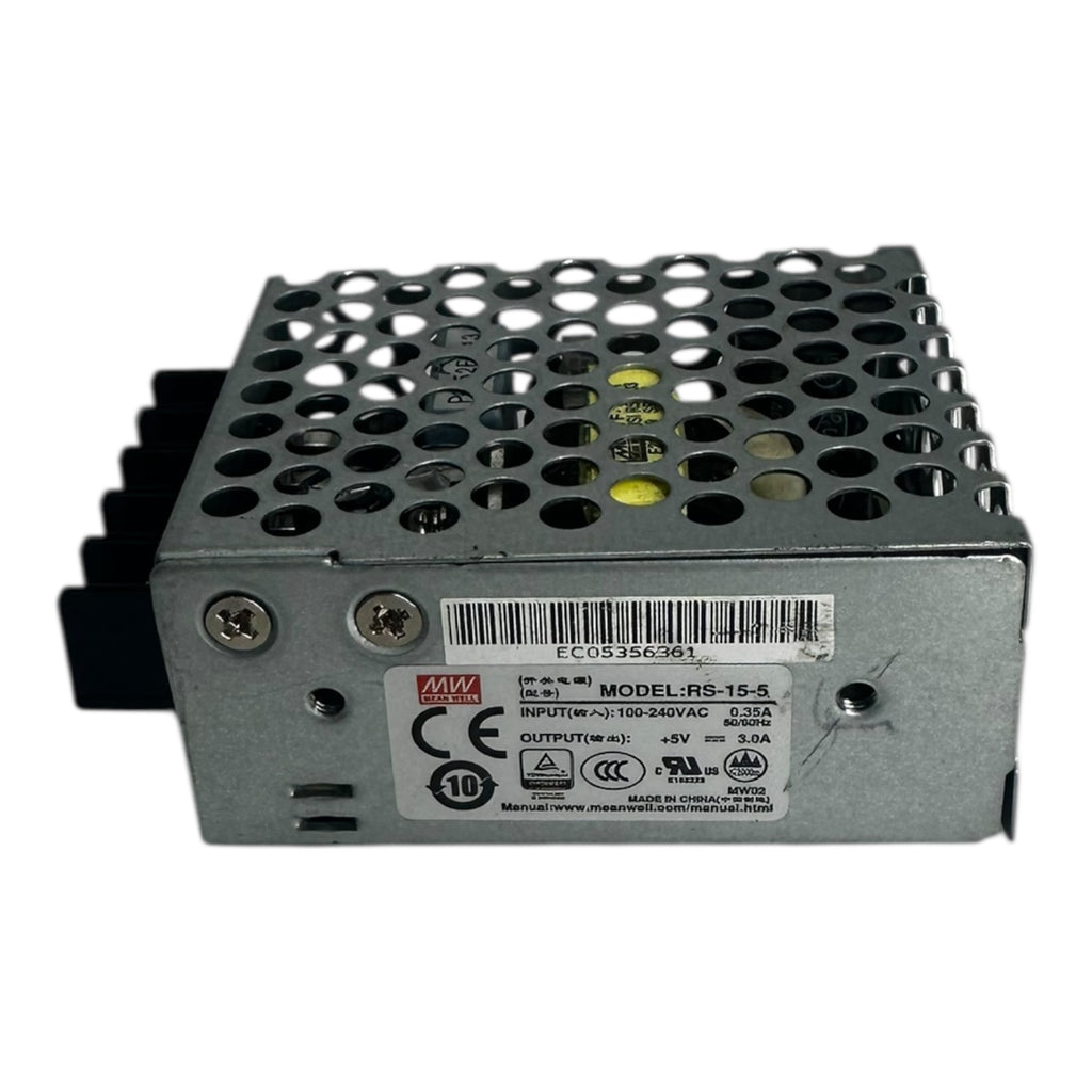 Mean Well RS-15-5 Netzteil 5V 3A Schaltnetzteil 15W 100–240V AC