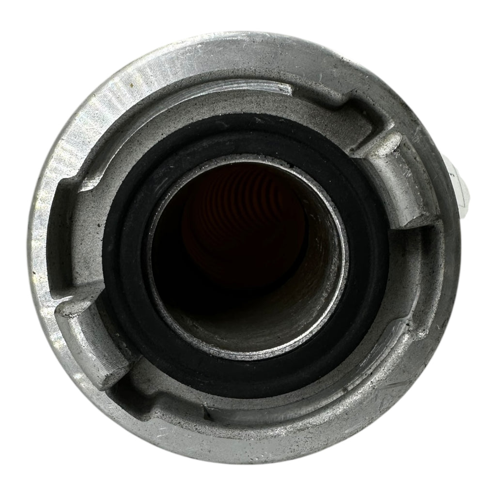 FLEXADUX TOIVAC N Saugschlauch 51mm 3m PE-Muffe Schlauch gelb/schwarz
