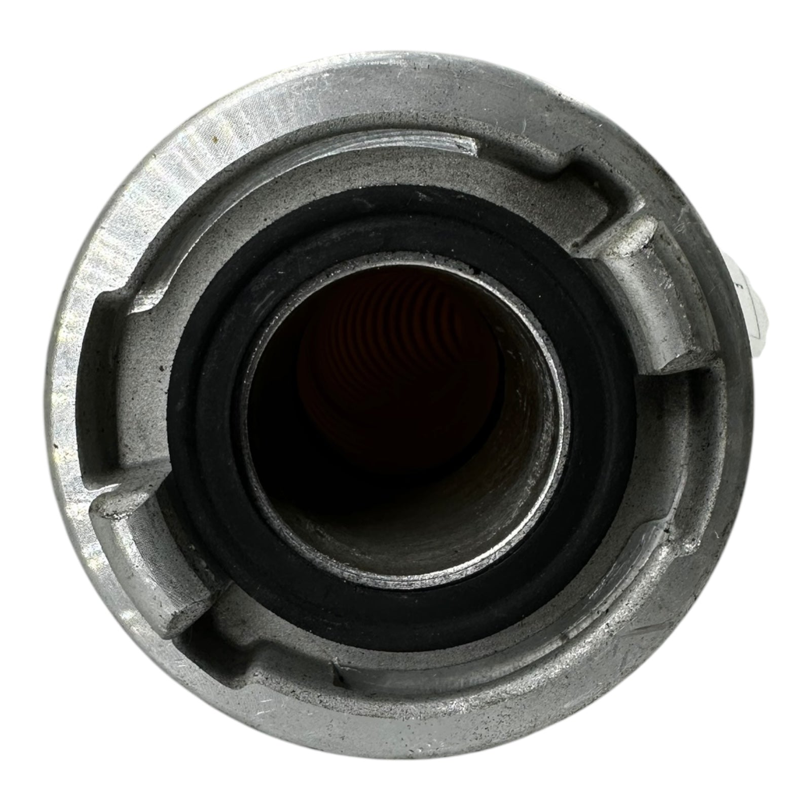 FLEXADUX TOIVAC N Saugschlauch 51mm 3m PE-Muffe Schlauch gelb/schwarz