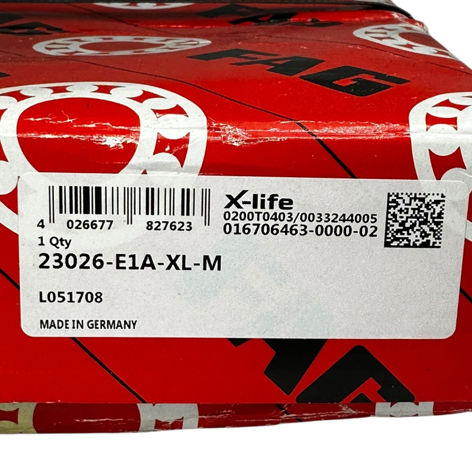 FAG 23026-E1A-XL-M Pendelrollenlager Kugellager X-life 130x200x52mm NEU