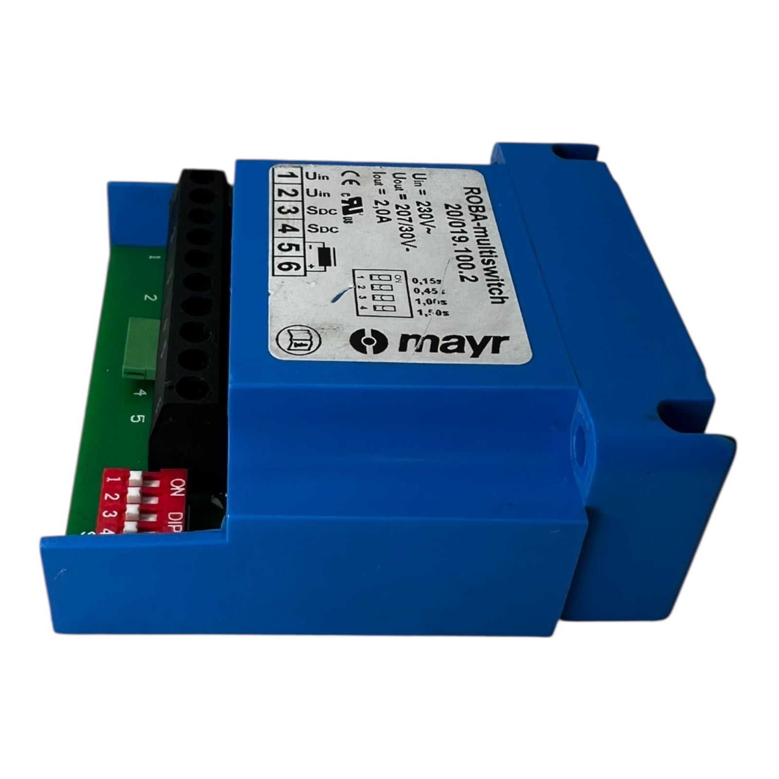 Mayr ROBA-multiswitch 20/019.100.2 Bremsgleichrichter 230V 2A Ausgang 207/30V