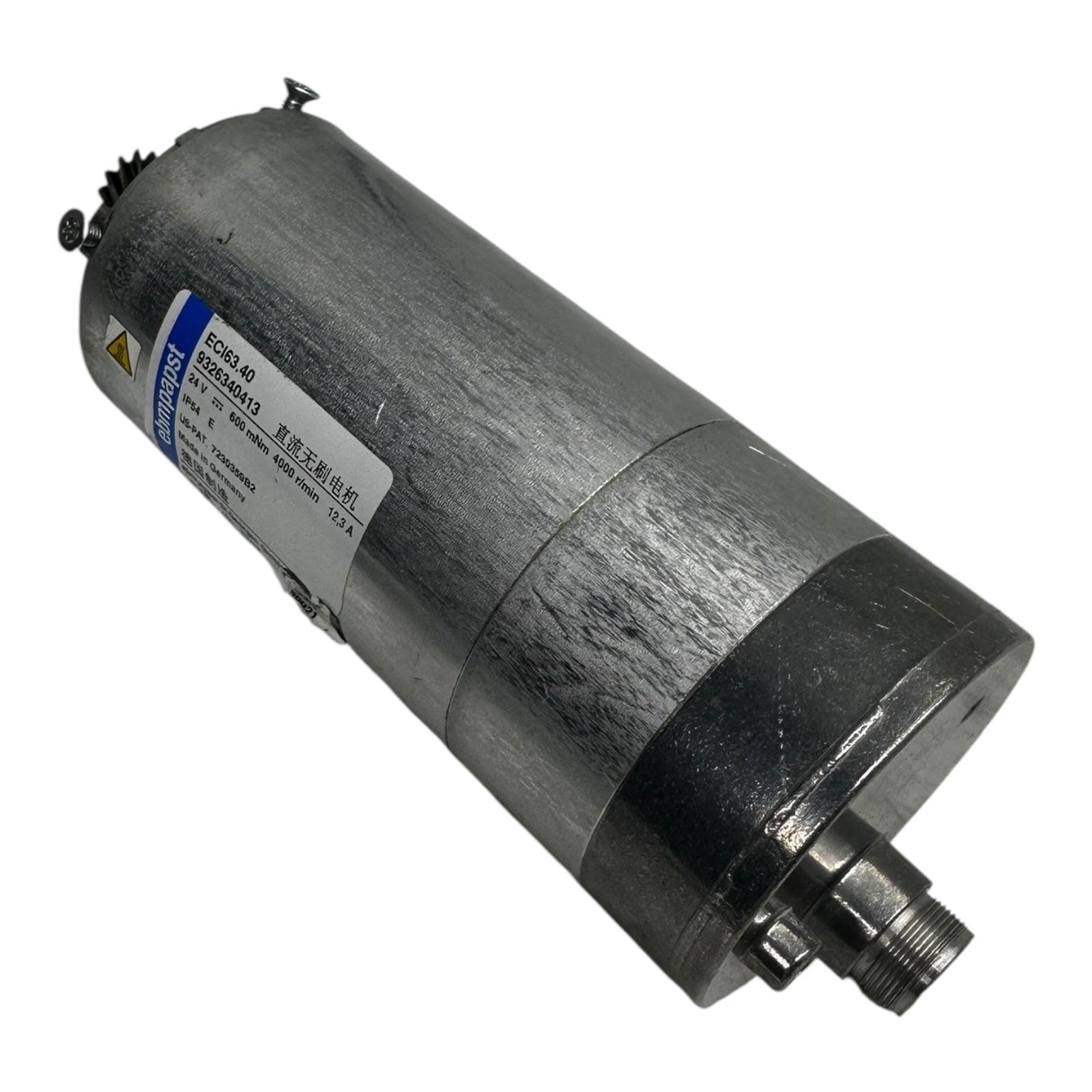 ebm-papst EC-Motor ECI63.40 9326340413 24V 600mNm 4000rpm IP54 12,3A DC-Motor