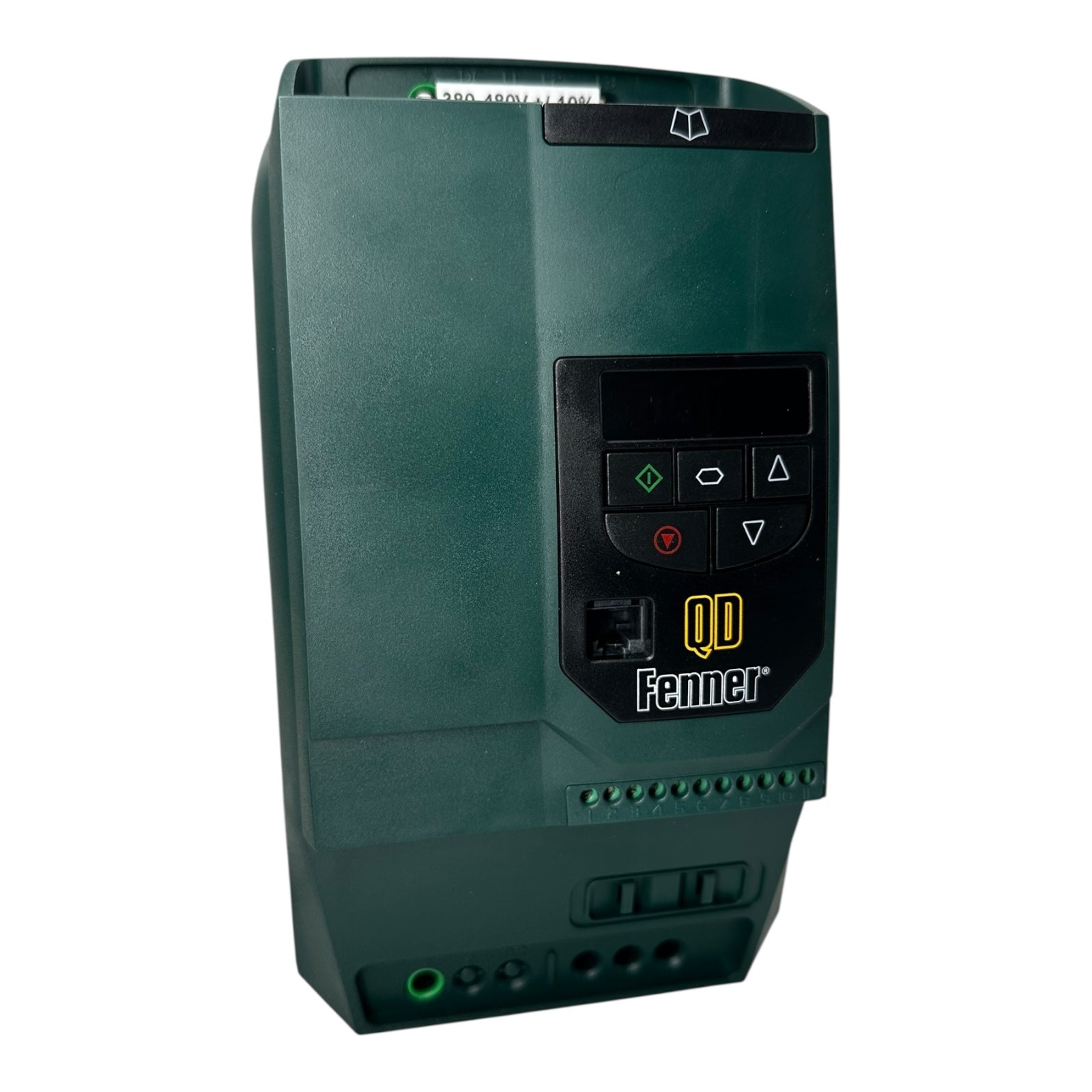 Fenner Quickdrive E 572B47P5 Frequenzumrichter 7,5 kW 3ph 18A 0–500 Hz 480 V