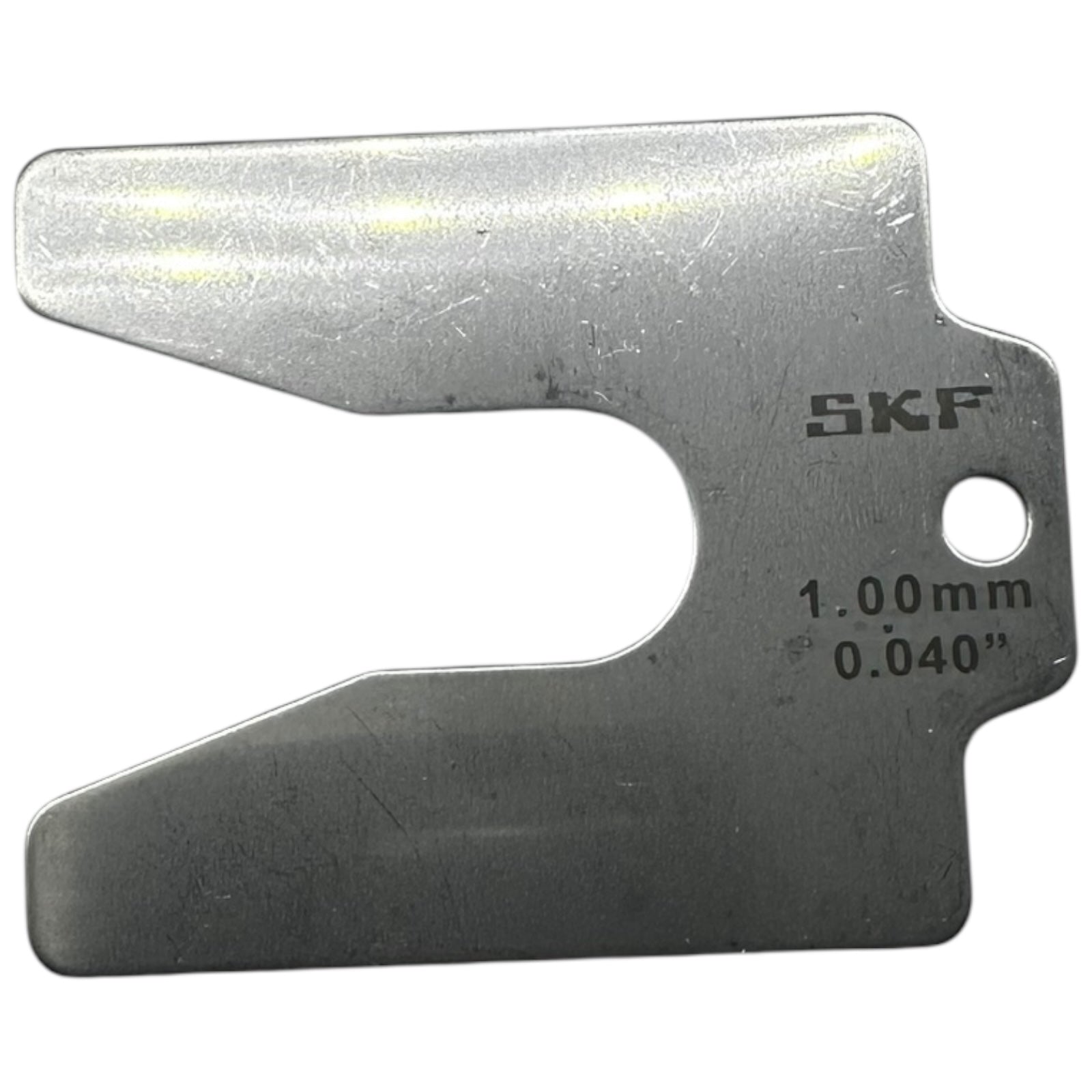 16x SKF Ausgleichsscheibe Beilagenpaket für Maschinen, 100mmx0.04mm x 100mm Grau