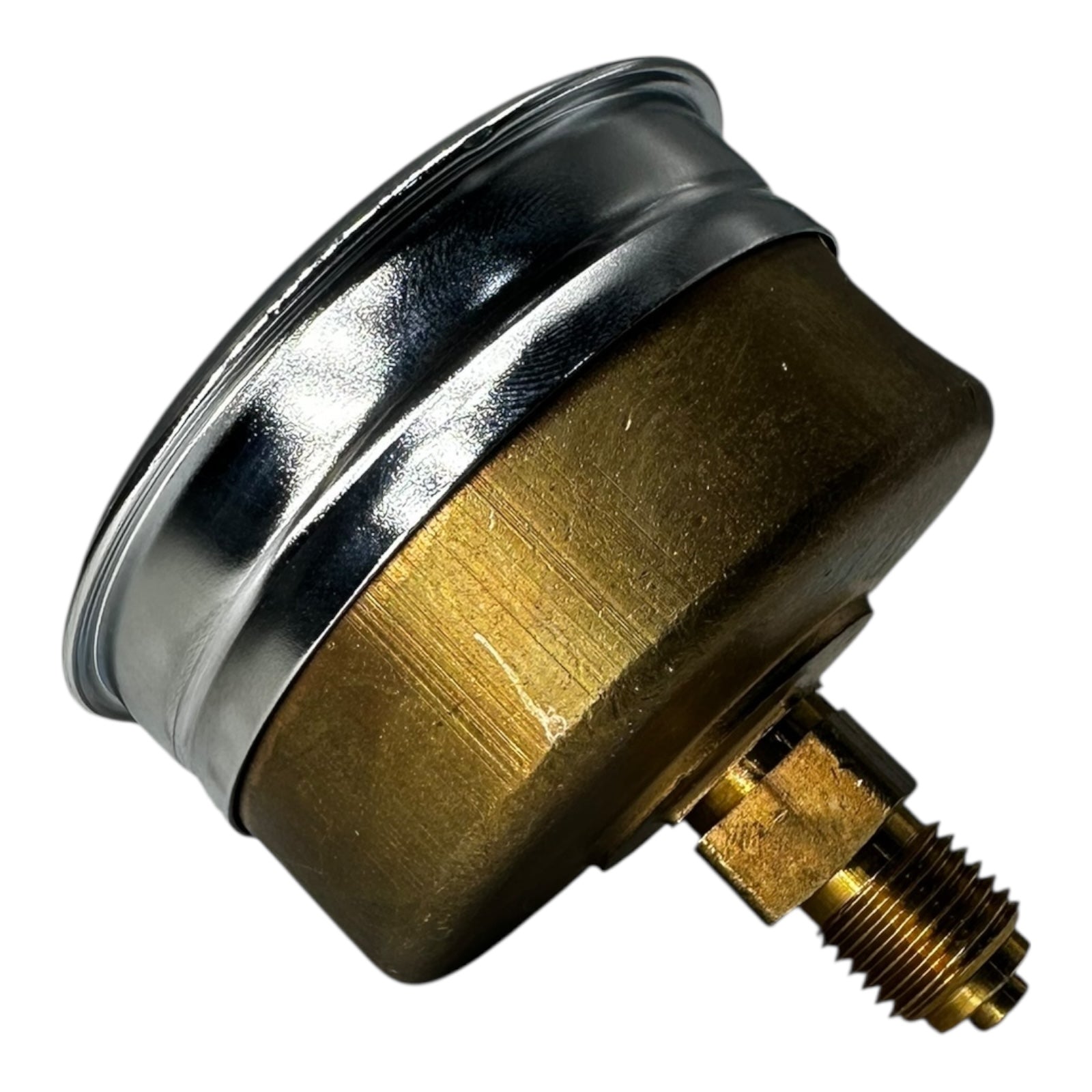 WIKA Manometer EN837 0–40 bar G1/4” hinten Glyzerin gefüllt Ø63mm CL1.6