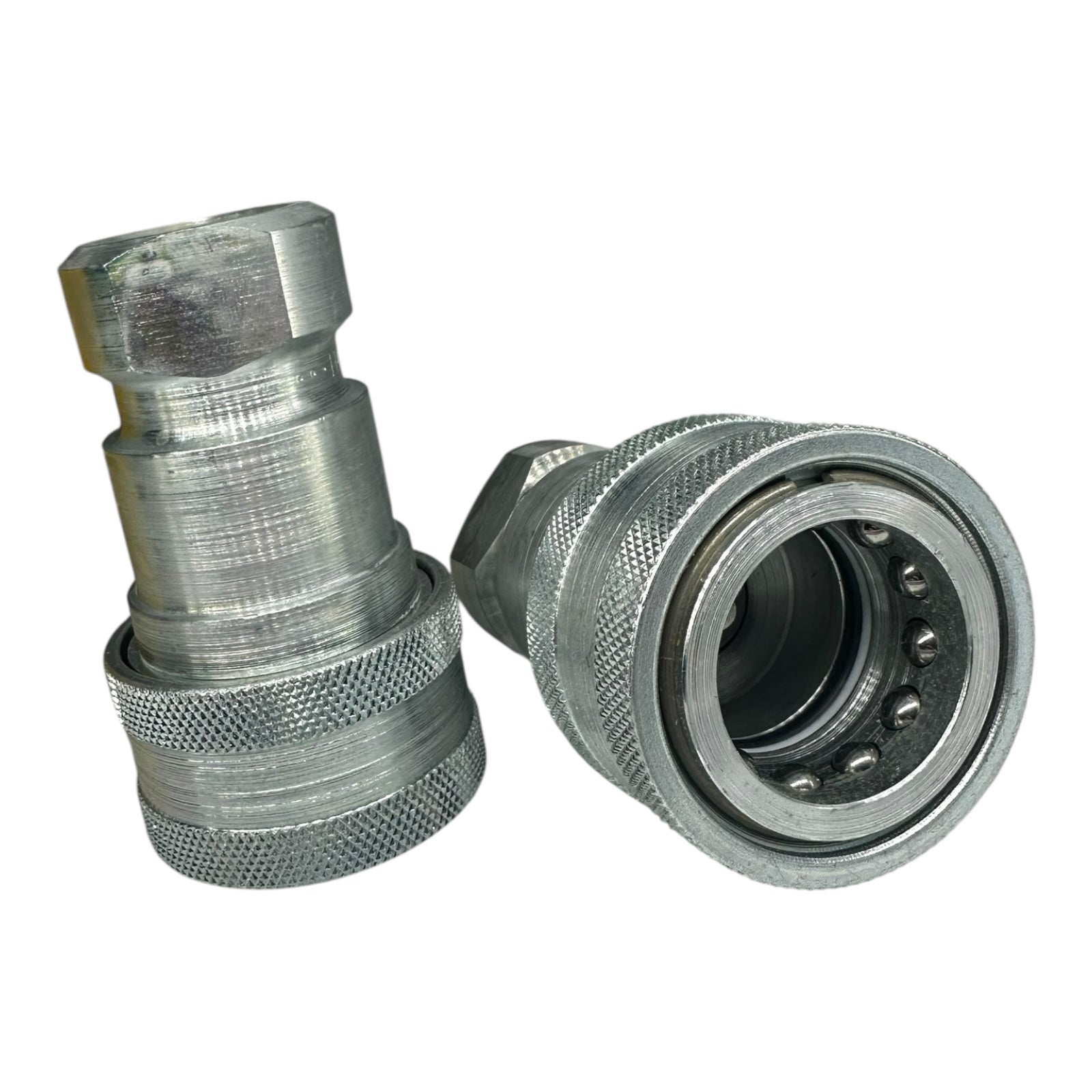 2x Parker H6-62 Kupplung 3/4” Hydraulik-Schnellverschluss