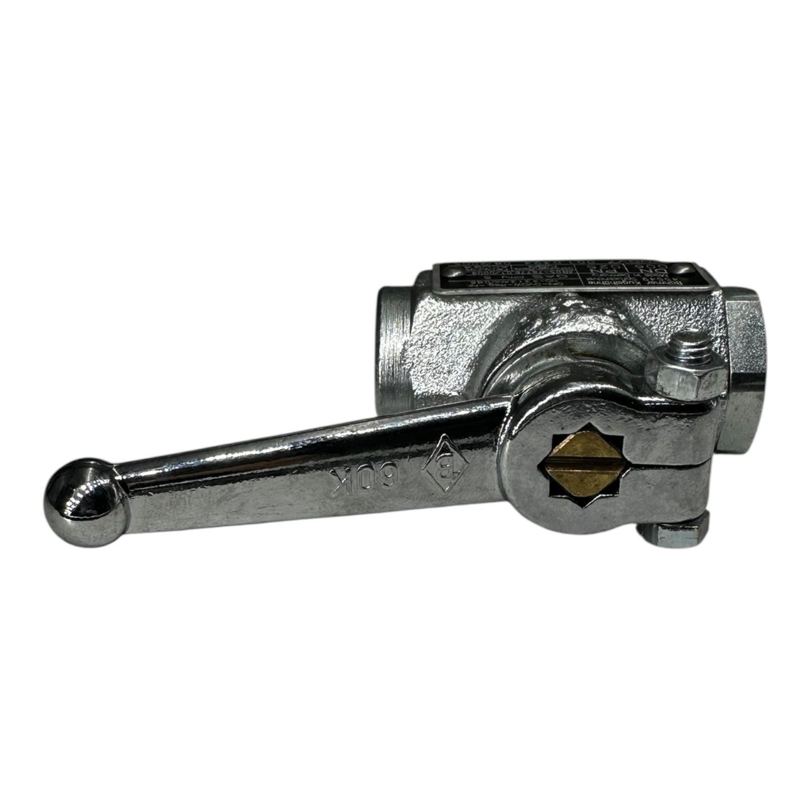 2x Böhmer KNGV7 001.0324 Kugelhahn DN6 PN25 Gasventil NBR DVGW geprüft
