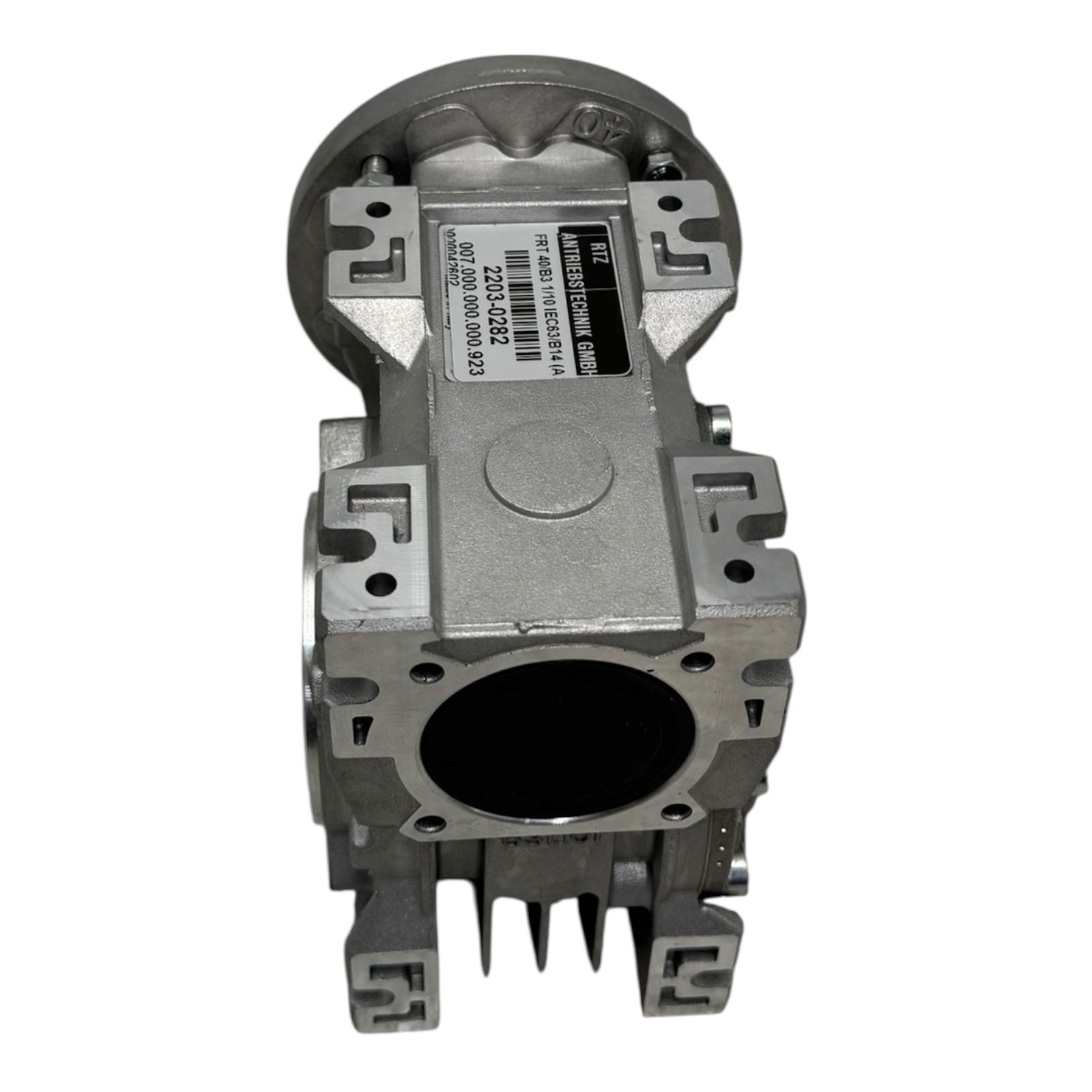 RTZ Schneckengetriebe 2203-0282 FRT40/B3 1/10 IEC63/B14 Antriebstechnik