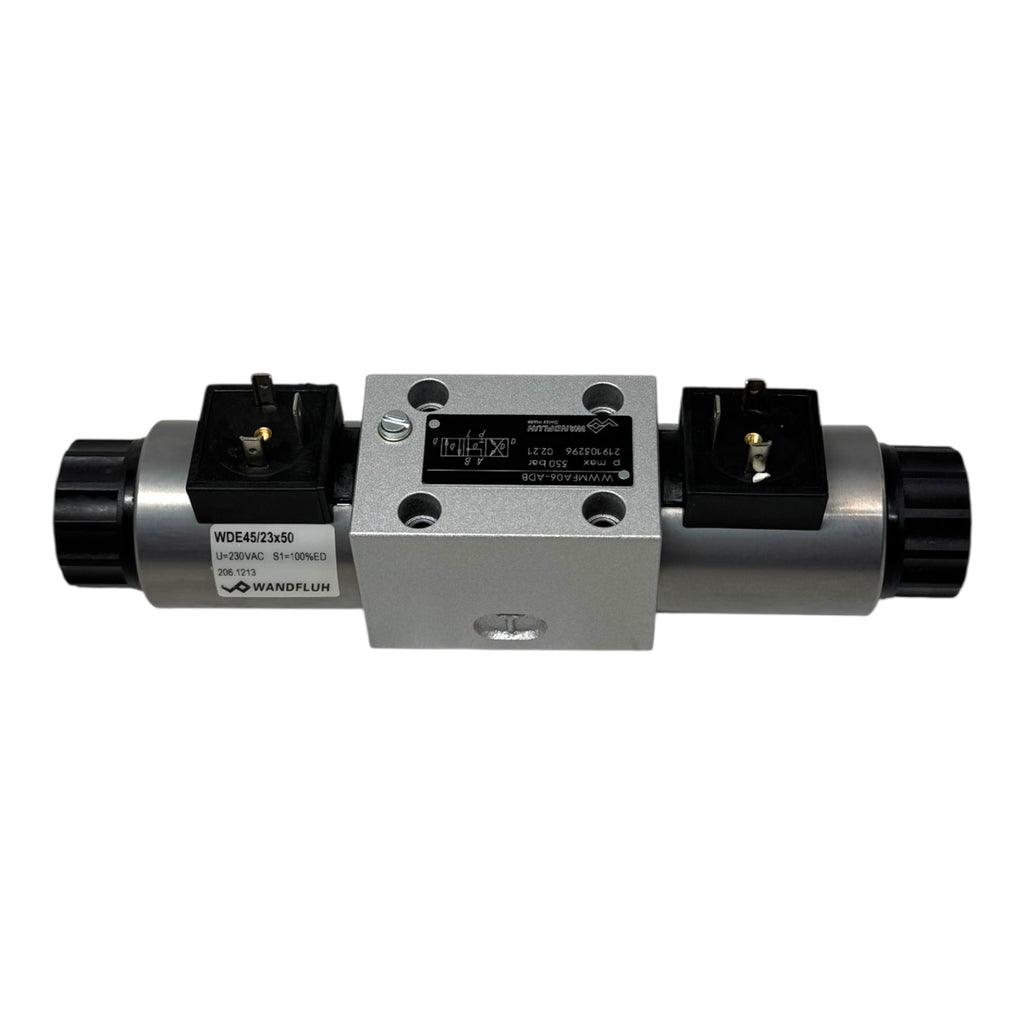 Wandfluh WWMFA06-ADB-R230 Magnetschieberventil 4/3-Wege 230VAC 350bar Hydraulik