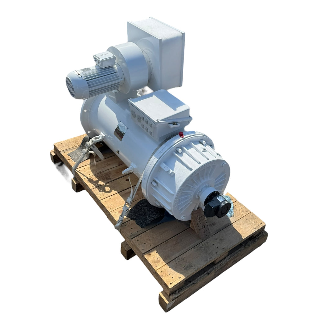 Wölfer Hubswerksmotor Kran Drehstromotor 100kW 1500U/min 400V + Bremse Encoder