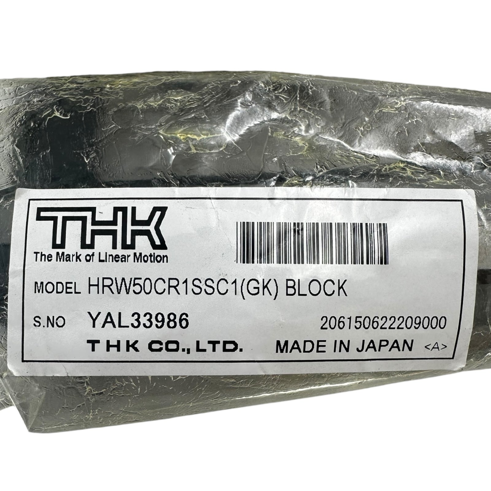 THK HRW50CR1SSC1(GK) Linearführung Block Führungswagen Größe 50 CNC