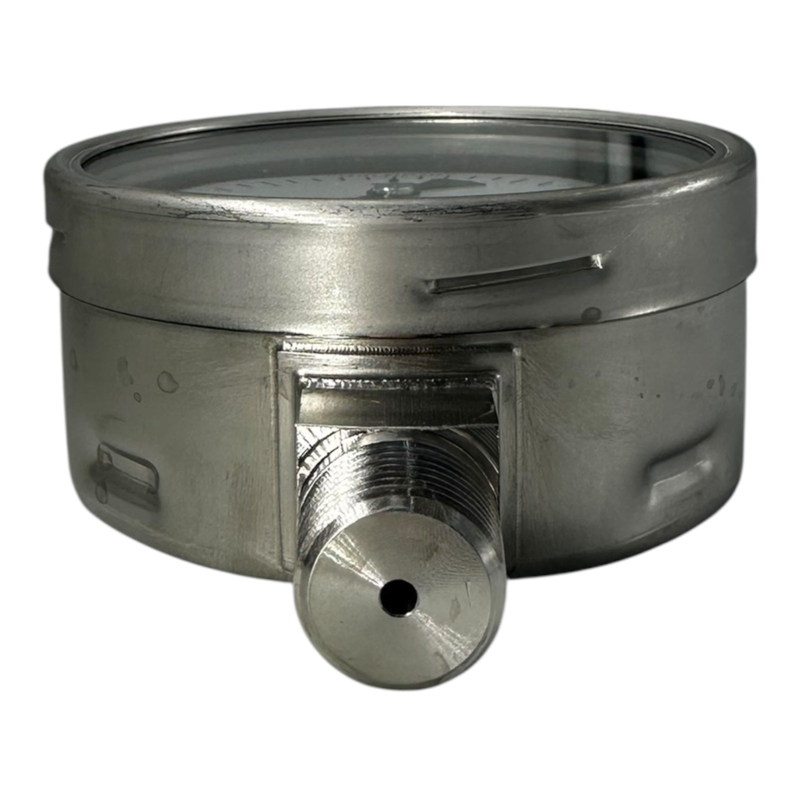 WIKA Manometer 232.50.100 0–40 bar 1/2” NPT unten Edelstahl 316L Klasse 1.0