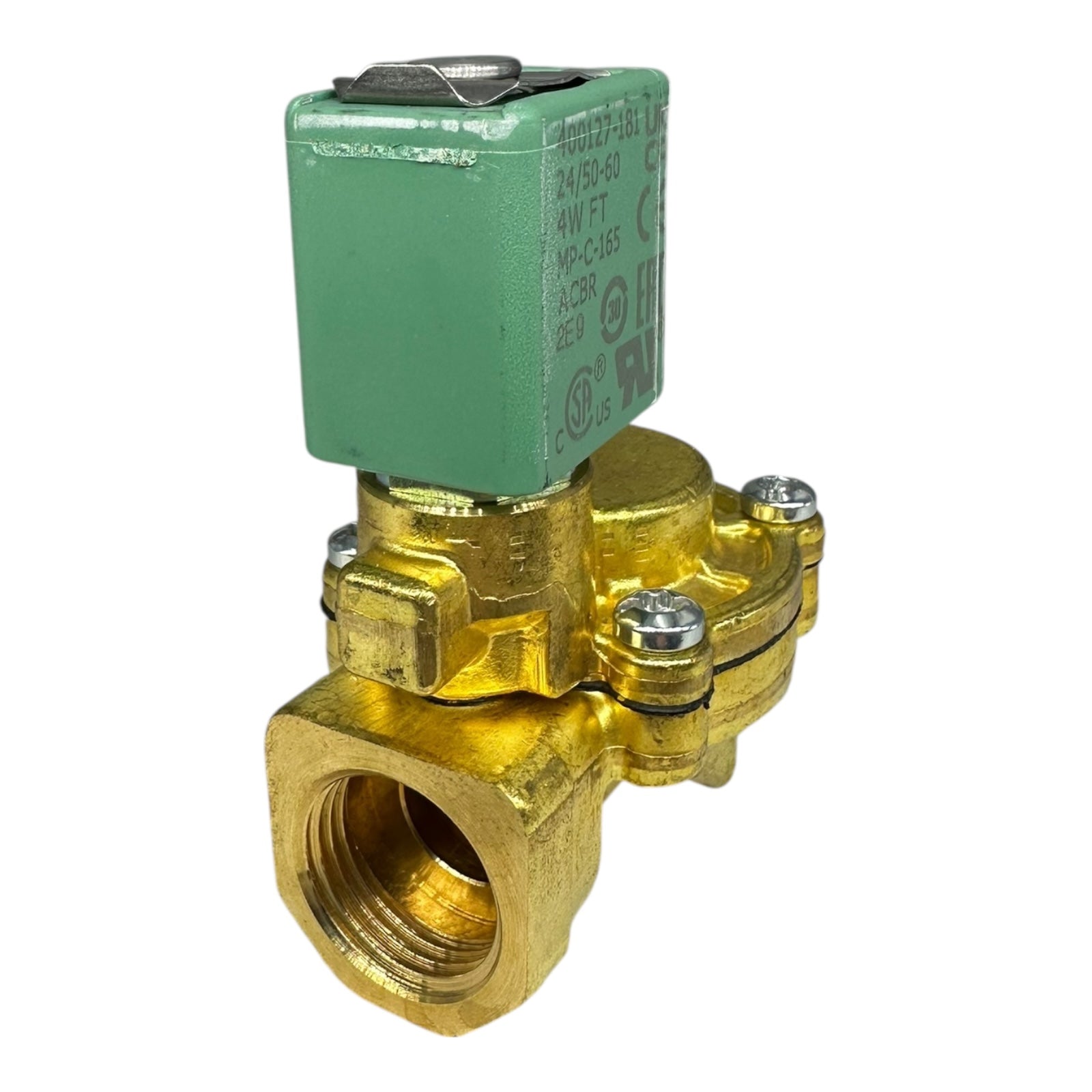 ASCO Magnetventil SCE238D002 G1/2 24/50-60V Messingventil Luft Wasser Öl 10bar