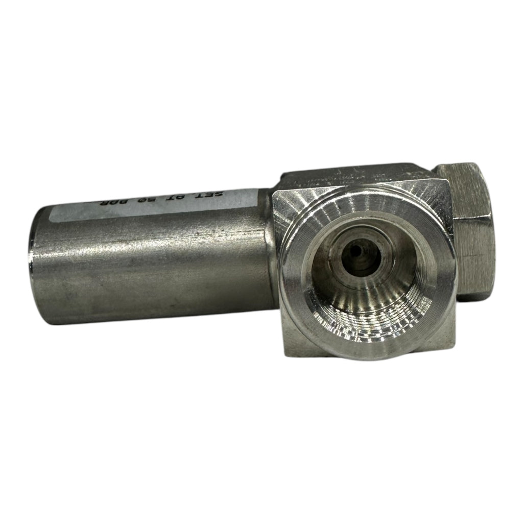 Sicherheitsventil Edelstahl 316L G1/2 Außengewinde Set 50 bar EPDM Dichtung Neu