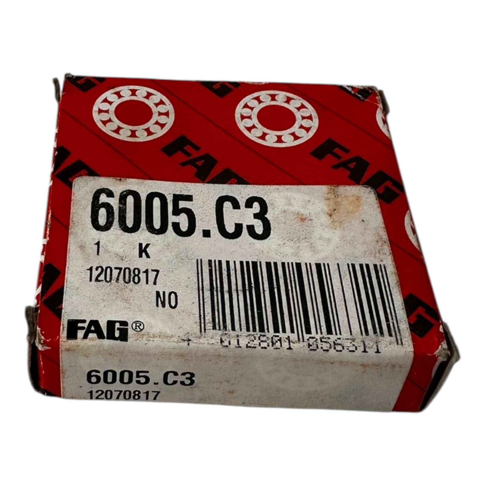 2x FAG Rillenkugellager 6005.C3 25x47x12 mm einreihig Lager neu OVP