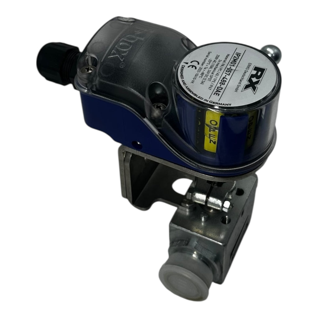 Böhmer Kugelhahn DN16 PN400 mit RX Stellungsanzeige IP67 250V AC/DC Neu