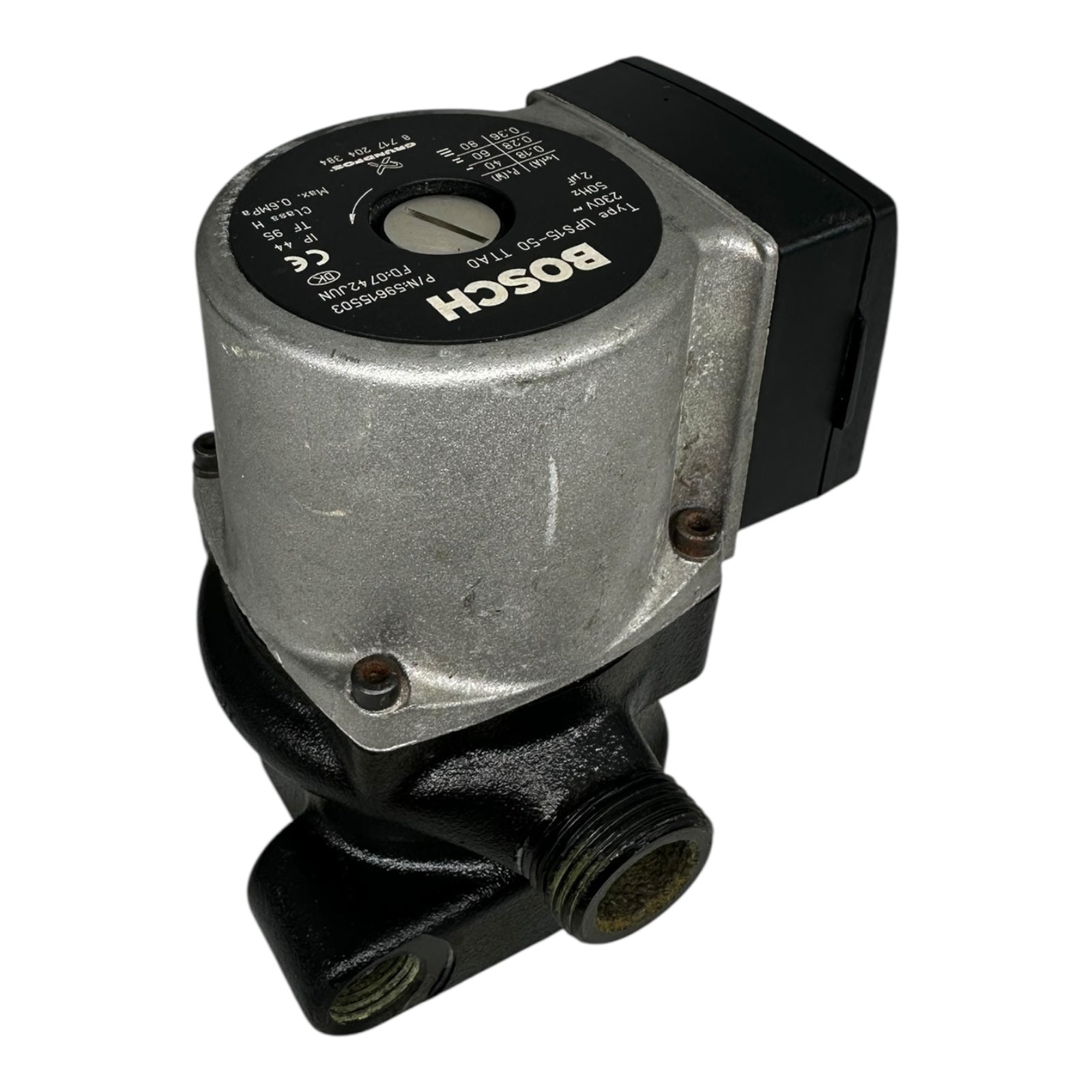 Bosch UPS15-50 TTA0 Umwälzpumpe 8717204384 Grundfos 230V 50Hz Heizungspumpe