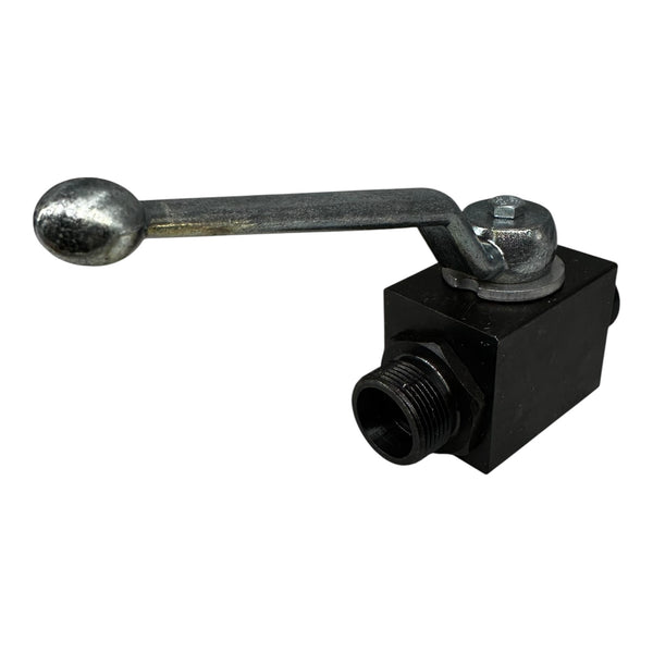 Rotelmann Kugelhahn DN12S PN500 St/POM-N Hydraulikventil Schwarz