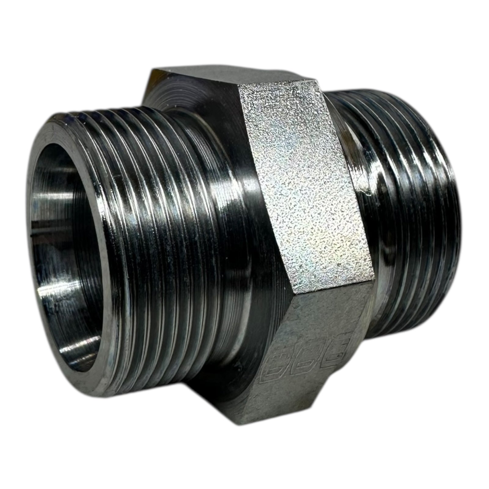 4x Parker Ermeto GE30SREDOMDCF Hydraulik Adapter ToughShield Plus Außengewinde