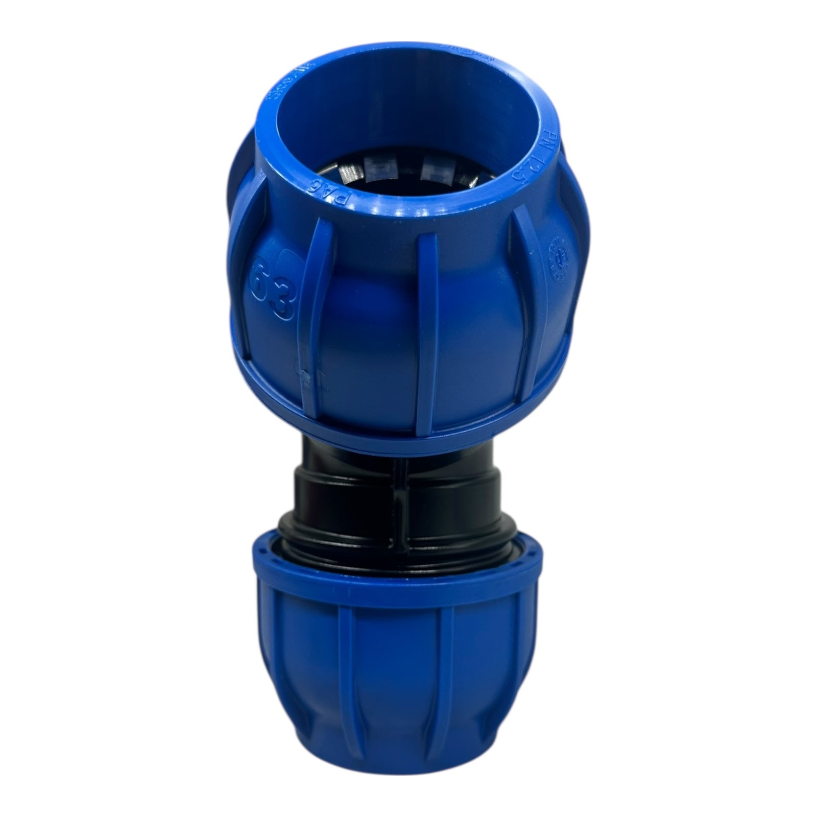 Sicomat R245.063.063 45° Winkelverschraubung D63 SicoAIR SR Serie PN12.5 PA6