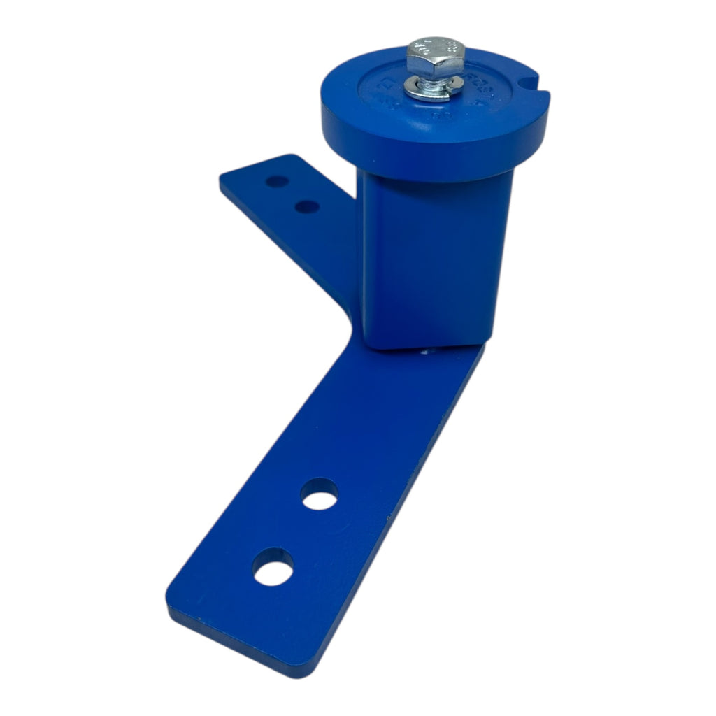 Rosta SE27 Schwenkspannarm Gummifeder-Element Spannvorrichtung blau