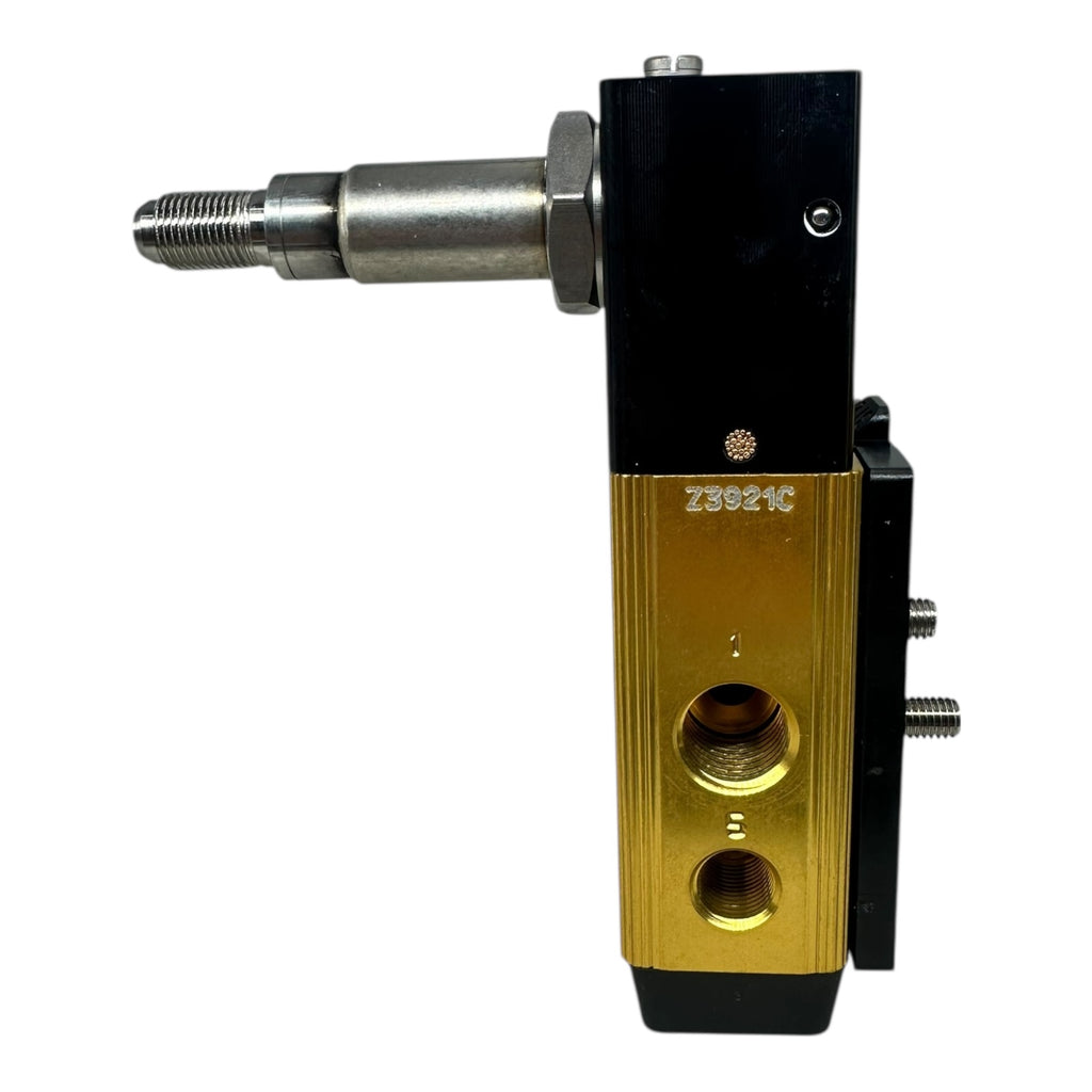 Parker Lucifer 341N31 Magnetventil 3/2-Wege G1/4 Messing ATEX Pneumatikventil neu