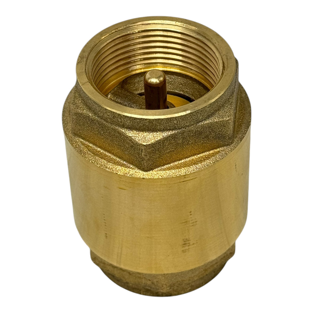 Riegler 103885 Rückschlagventil G1 1/4” DN32 PN18 Messing Voller Durchgang 18bar