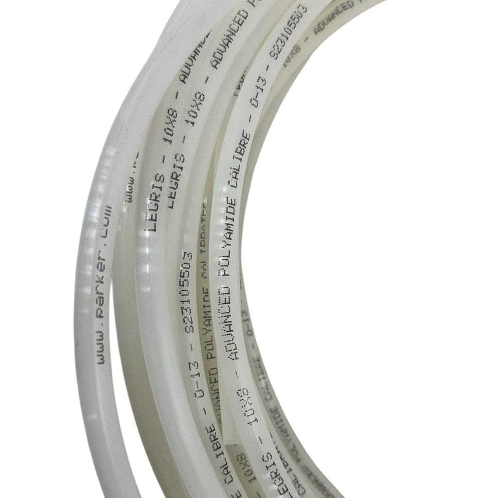 2x Parker Legris 1025P10 00 Polyamid-Schlauch 10x8mm Klar 25m Nylon Tubing