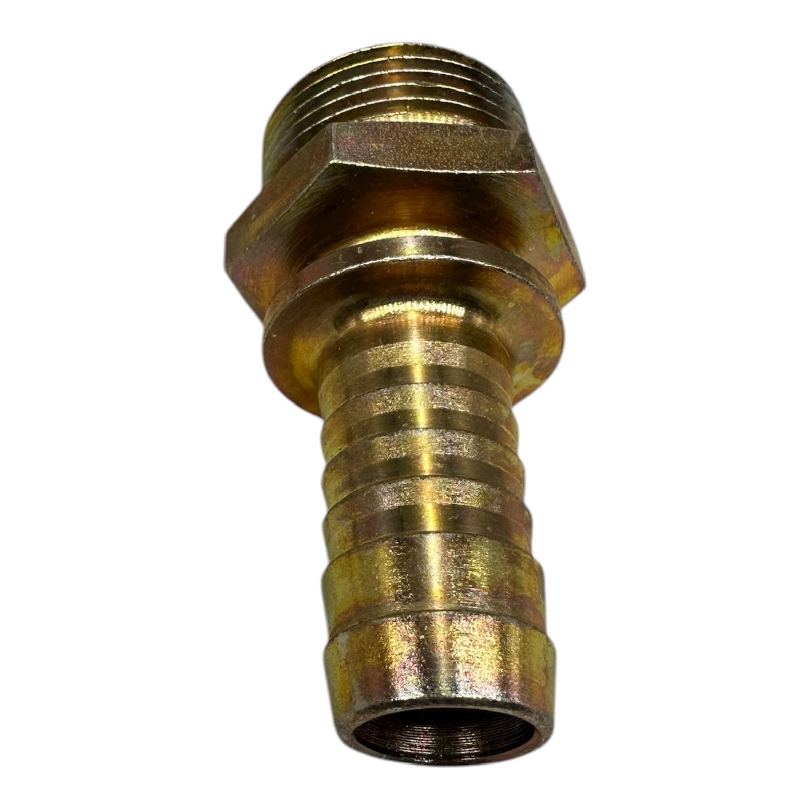 10x Lüdecke G10-19T Außengewindetülle G1” AG Schlauchtülle 19 mm Messing