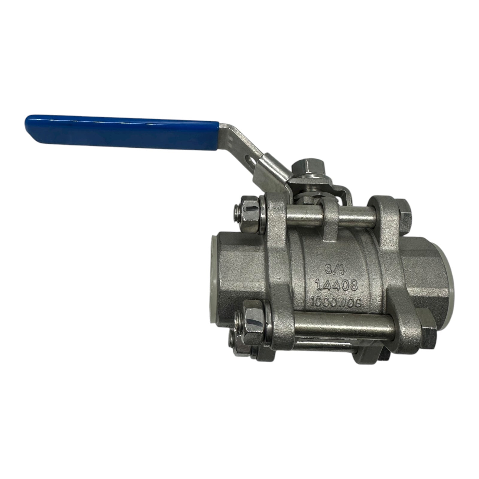 Econ Kugelhahn 3/4” Edelstahl 1.4408 PN63 Fig.7446 3-teilig IG Ventil Industrie