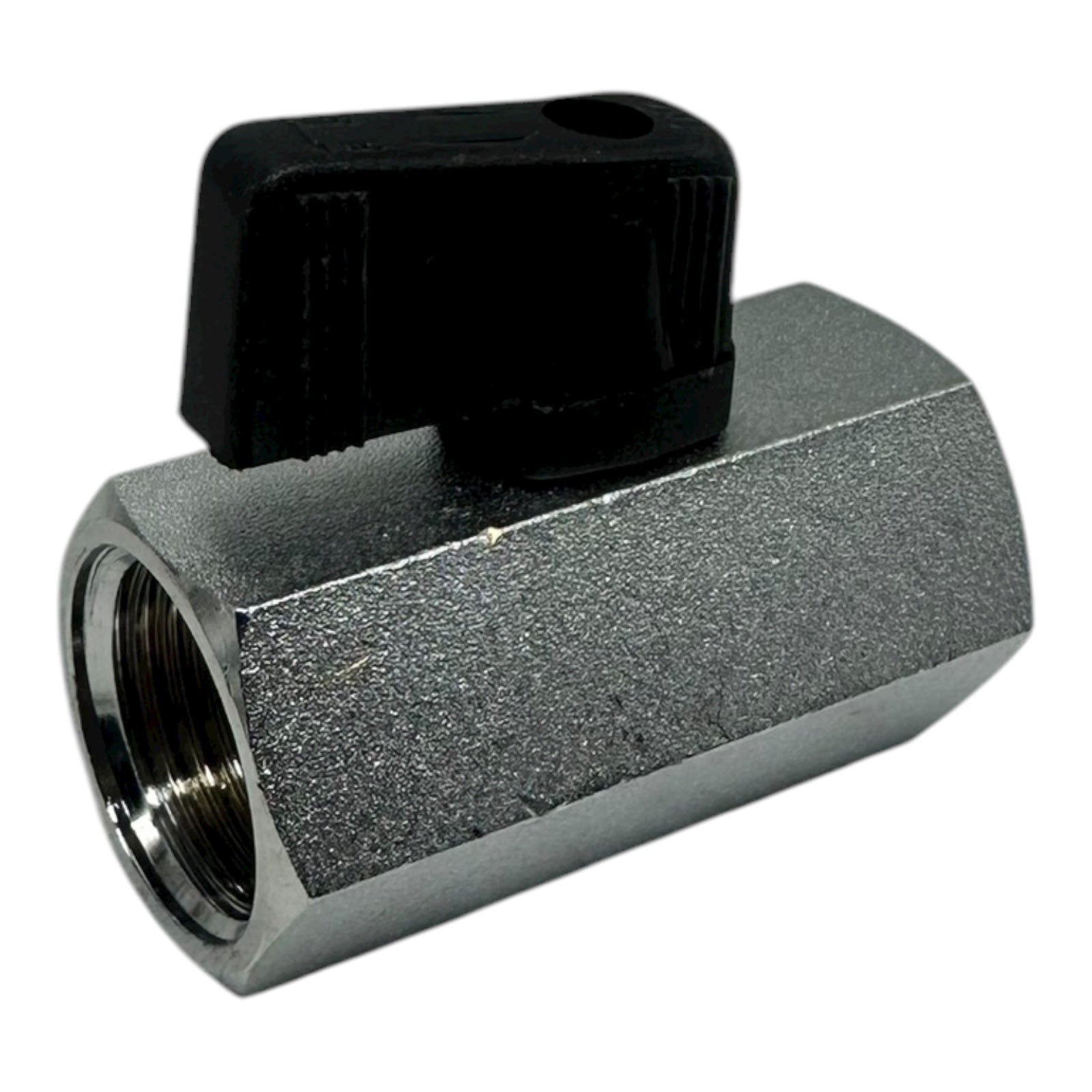 21x Rub Mini-Kugelhahn Typ 3500 DN13 PN30 G1/2” CW617N Messing vernickelt