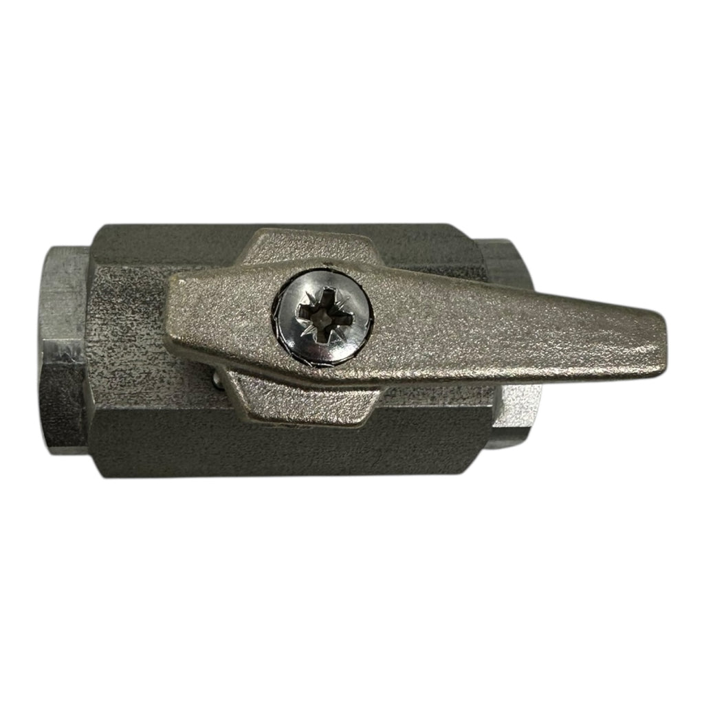 2x Parker 0465 10 21 Kugelhahn Edelstahl 1/4” Innengewinde ROHS