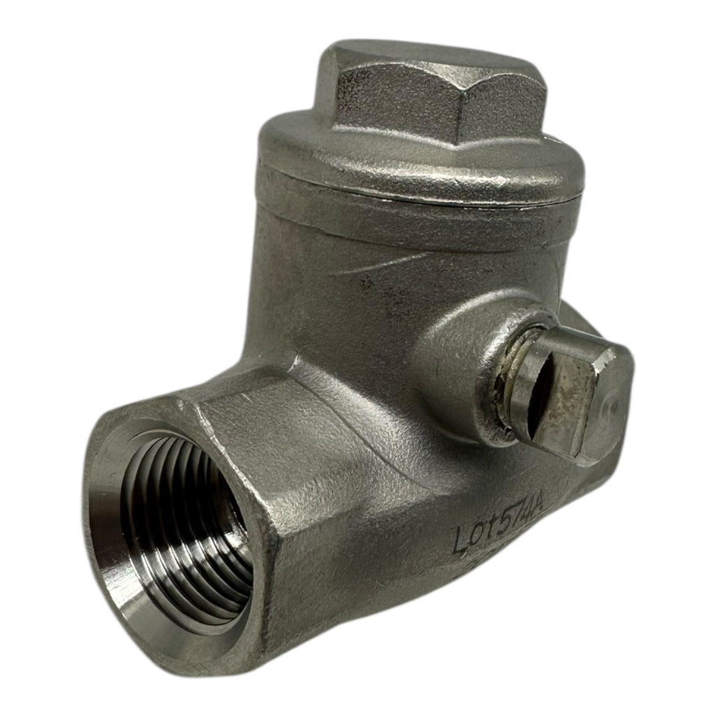 Edelstahl Rückschlagventil DN15 1/2” PN16 1.4408 Rückflussverhinderer Neu