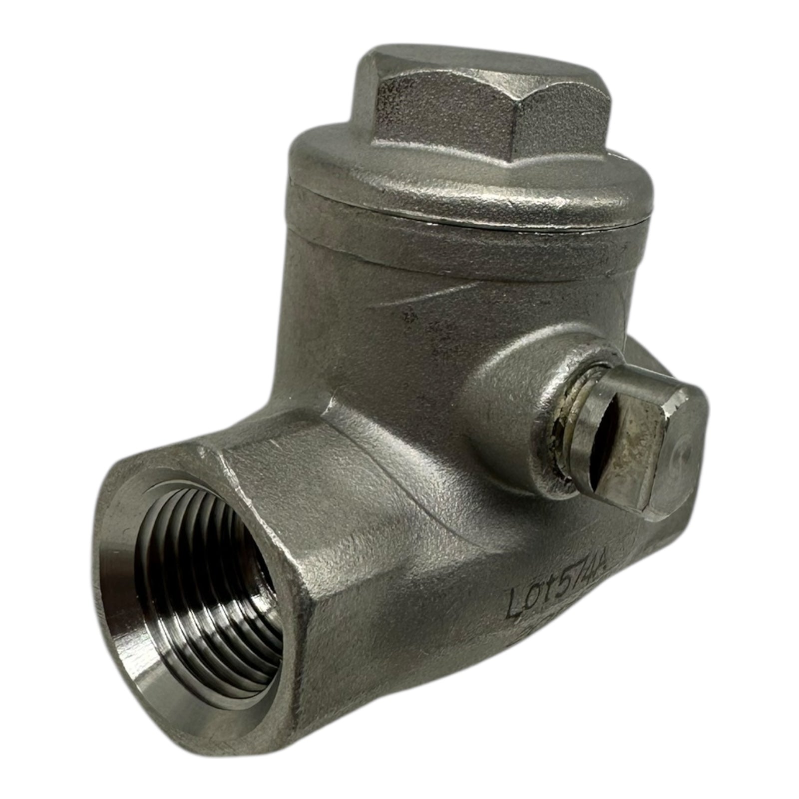 Edelstahl Rückschlagventil DN15 1/2” PN16 1.4408 Rückflussverhinderer Neu