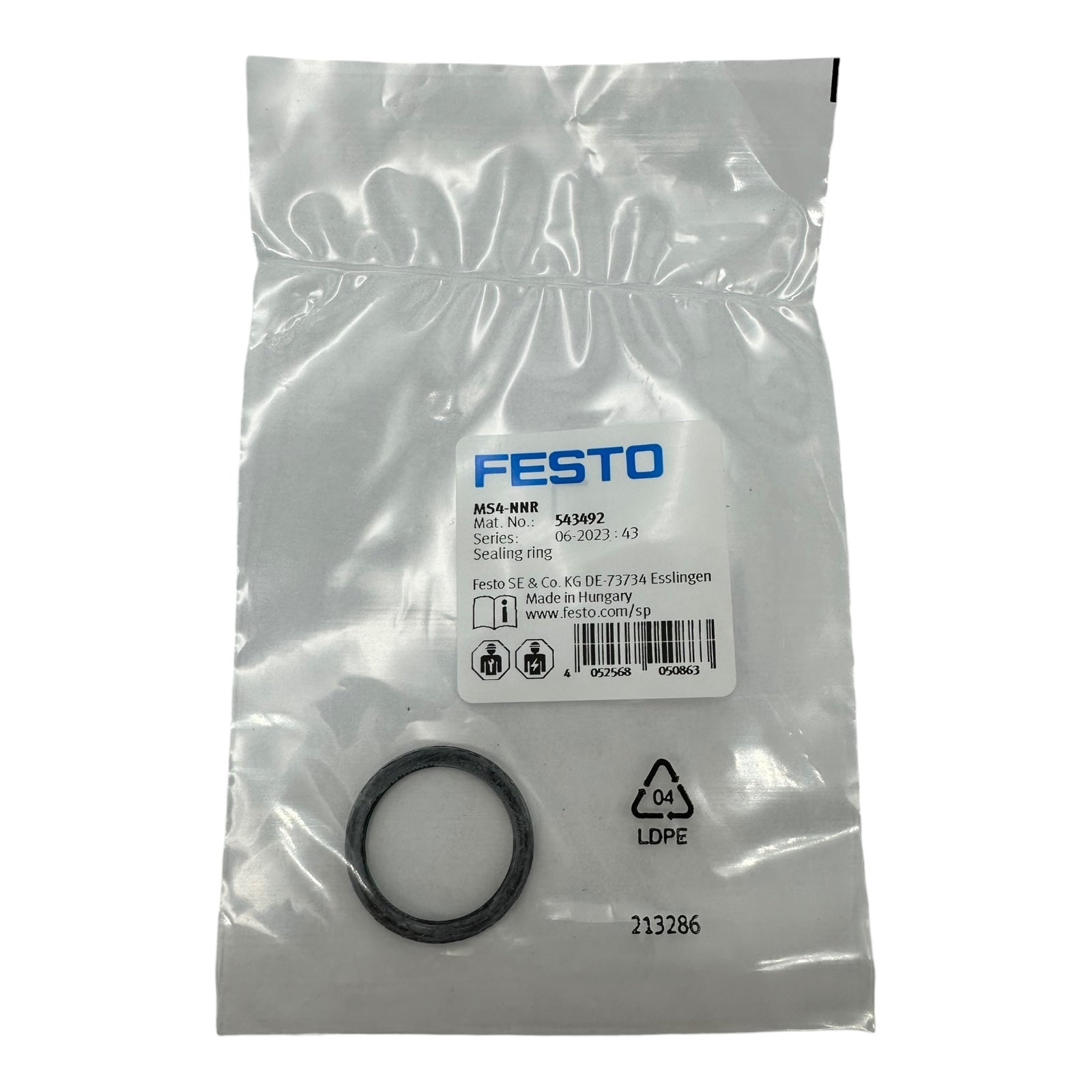 20x Festo MS4-NNR 543492 Dichtungsring Sealing Ring für MS4 Serie