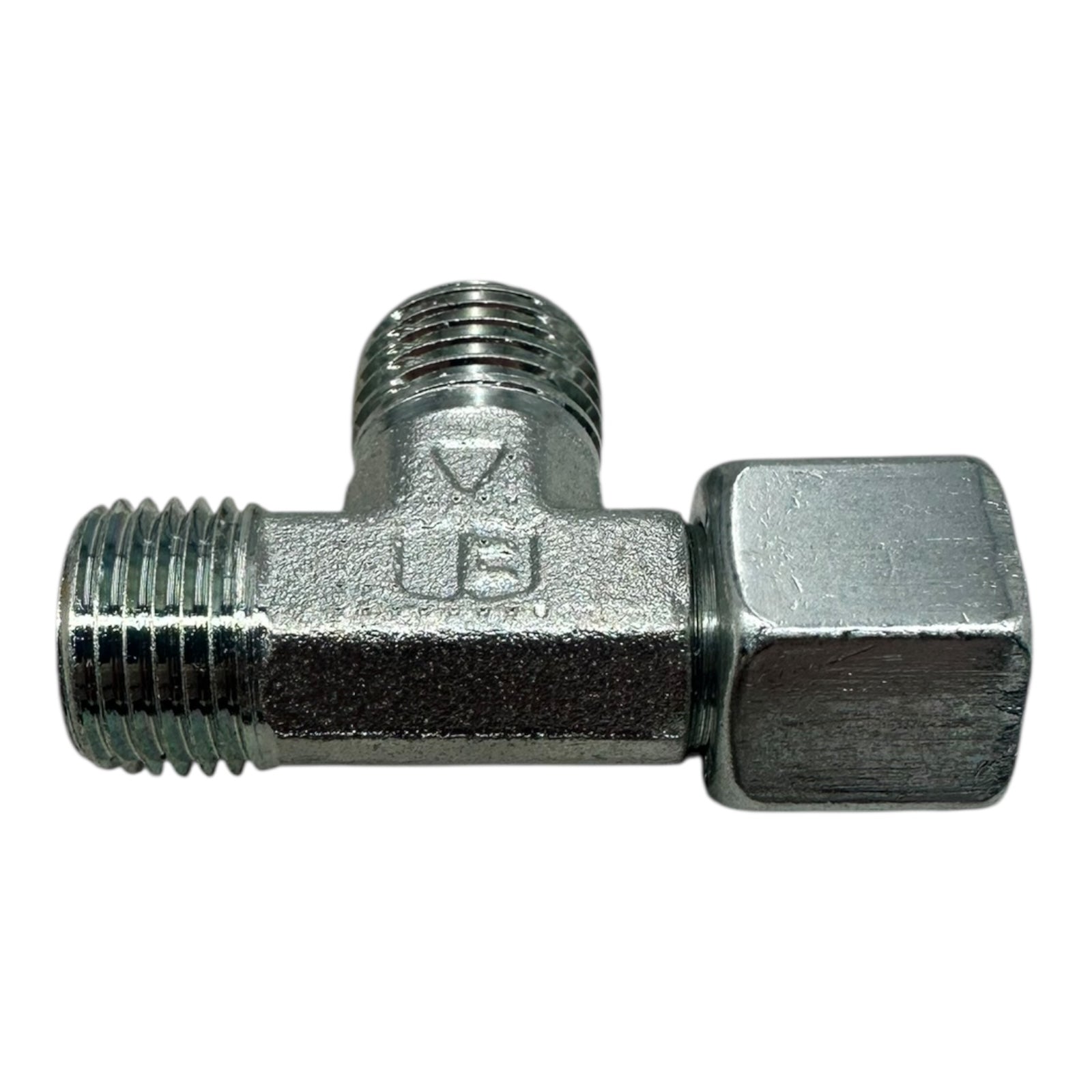 10x Parker Ermeto EL10LOMDCF Hydraulik T-Stück Verschraubung 10mm Außengewinde