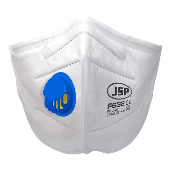 30x JSP F632 FFP3 Atemschutzmaske mit Ventil EN149 Schutzmaske 30 Stück neu