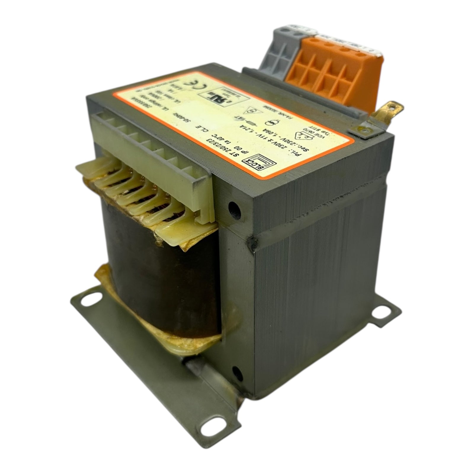 BLOCK ST 250/23/23 Transformator 230V 219/230/241V 250VA Trafo