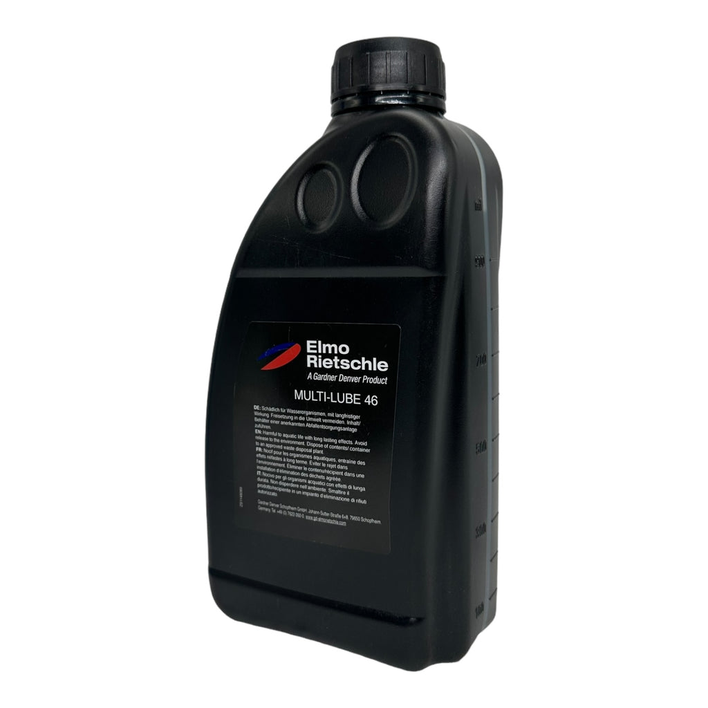 Elmo Multi-Lube Viskosität 46 Schmierstoff 1L Mineralisch Schmieröl Vakuumpumpen