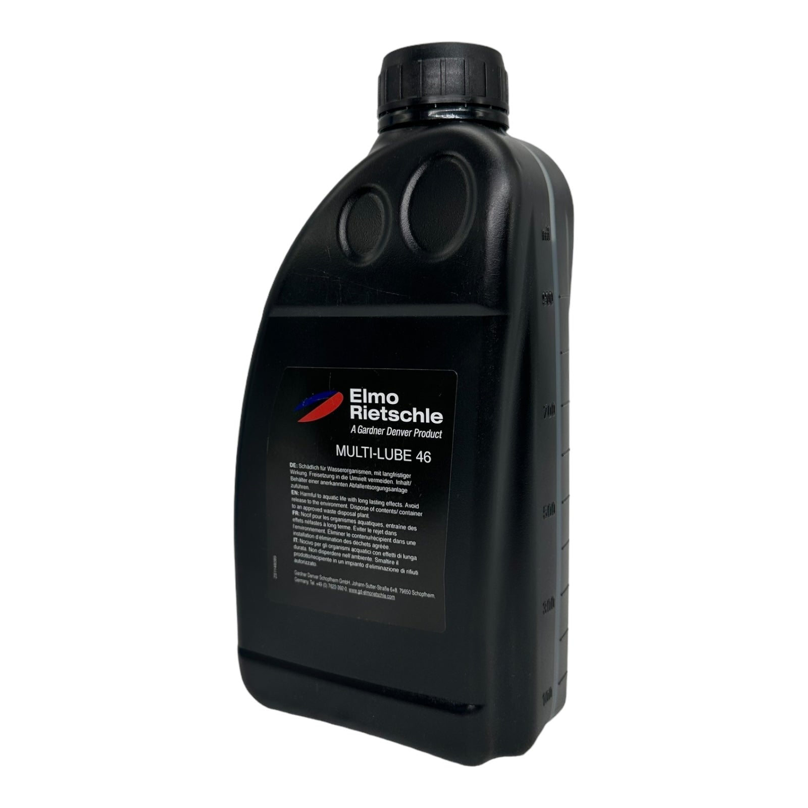 Elmo Multi-Lube Viskosität 46 Schmierstoff 1L Mineralisch Schmieröl Vakuumpumpen