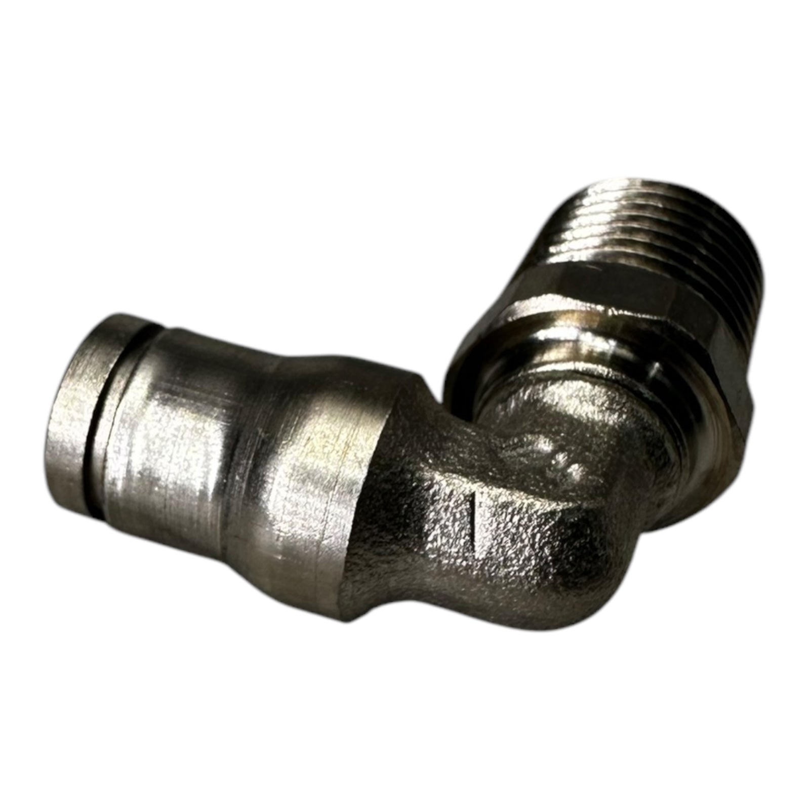 10x Parker 36090613 Chemisch vernickelte Steckverbindungen aus Messing