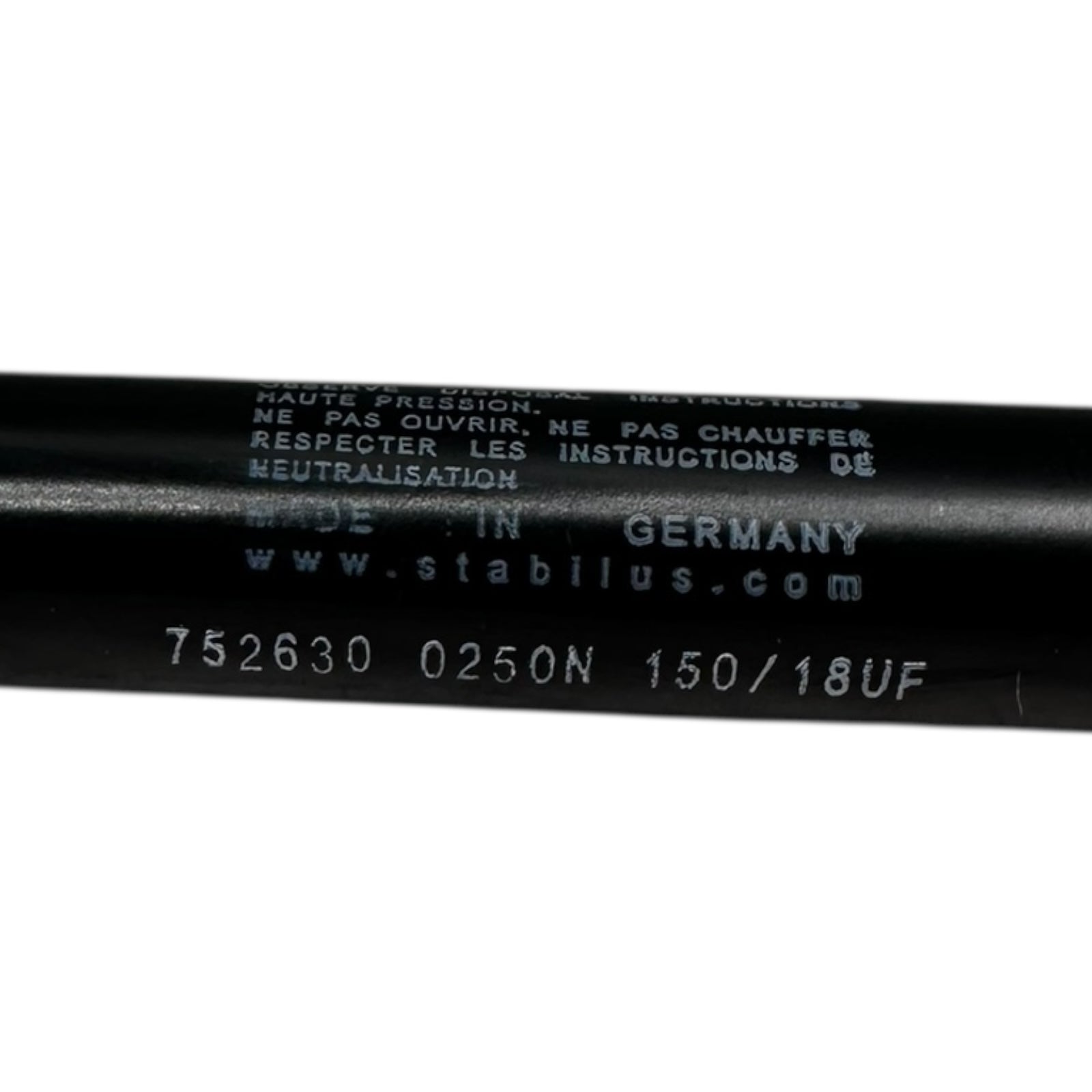 STABILUS 752630 0250N 150/18UF Druckgasfeder EFFIC-MAT Hochdruck