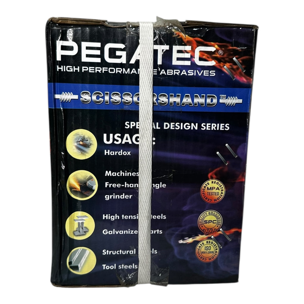 200x Pegatec 150x1.6x22 Trennscheiben Scissorshand Stahl Edelstahl Stein