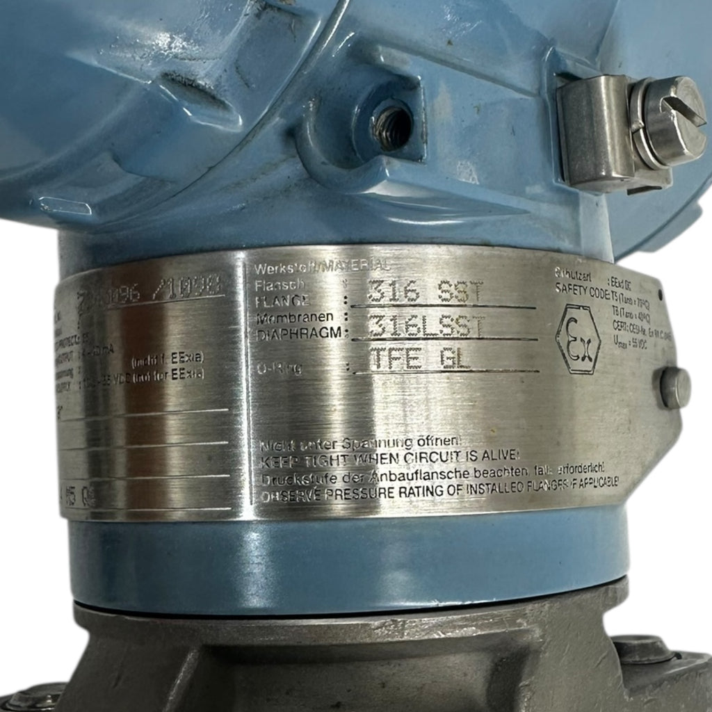 Rosemount 3051 Drucktransmitter 932750 HART 4-20mA Edelstahl Sensor