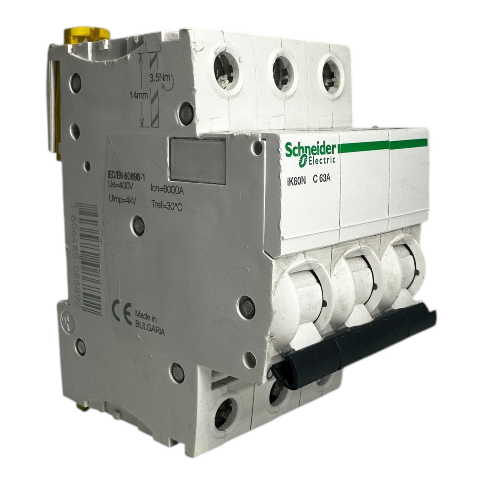 Schneider iK60N C63A Leitungsschutzschalter 3-polig 400V 6kA