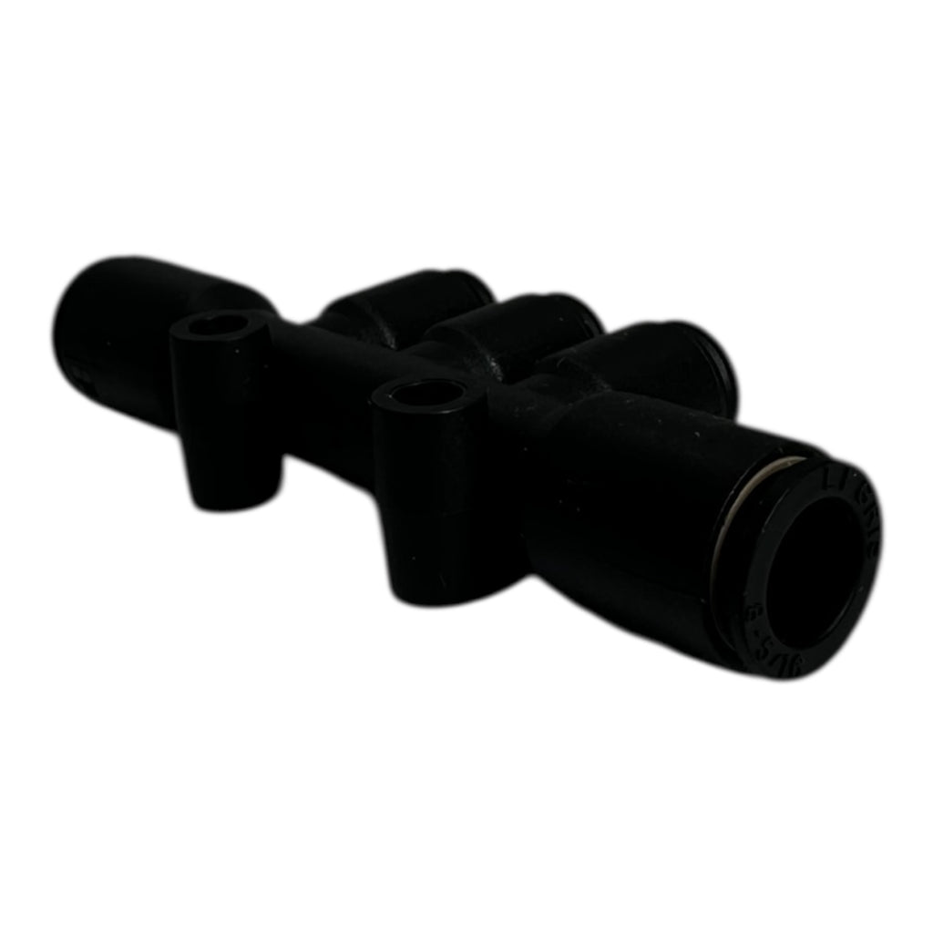 10x Parker 33040806 Steckverbinder 4-fach Verteiler Pneumatik mehrfachverteiler