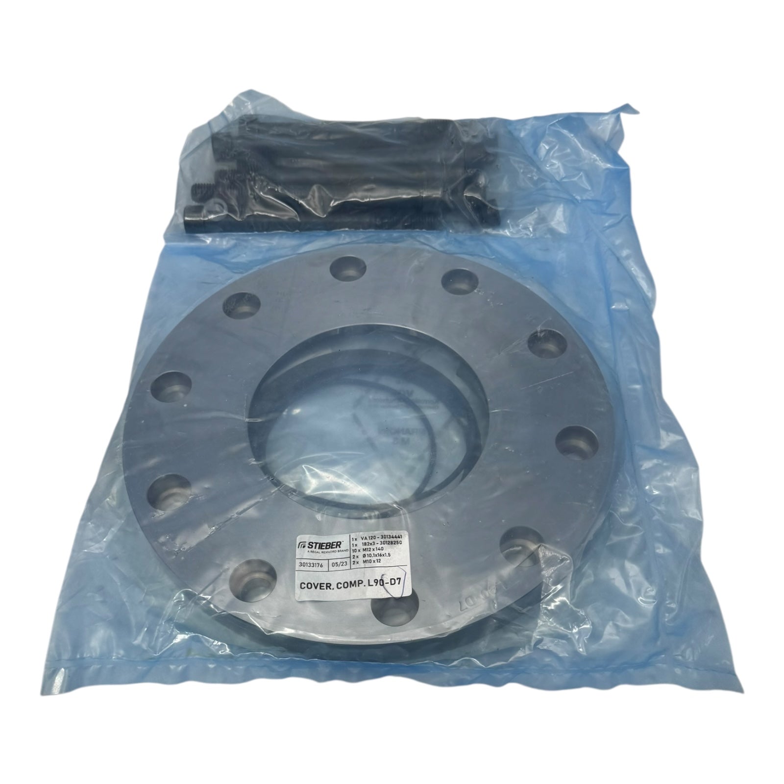 Stieber 30133176 Cover Comp L90-D7 Flanschdeckel mit Schrauben Satz