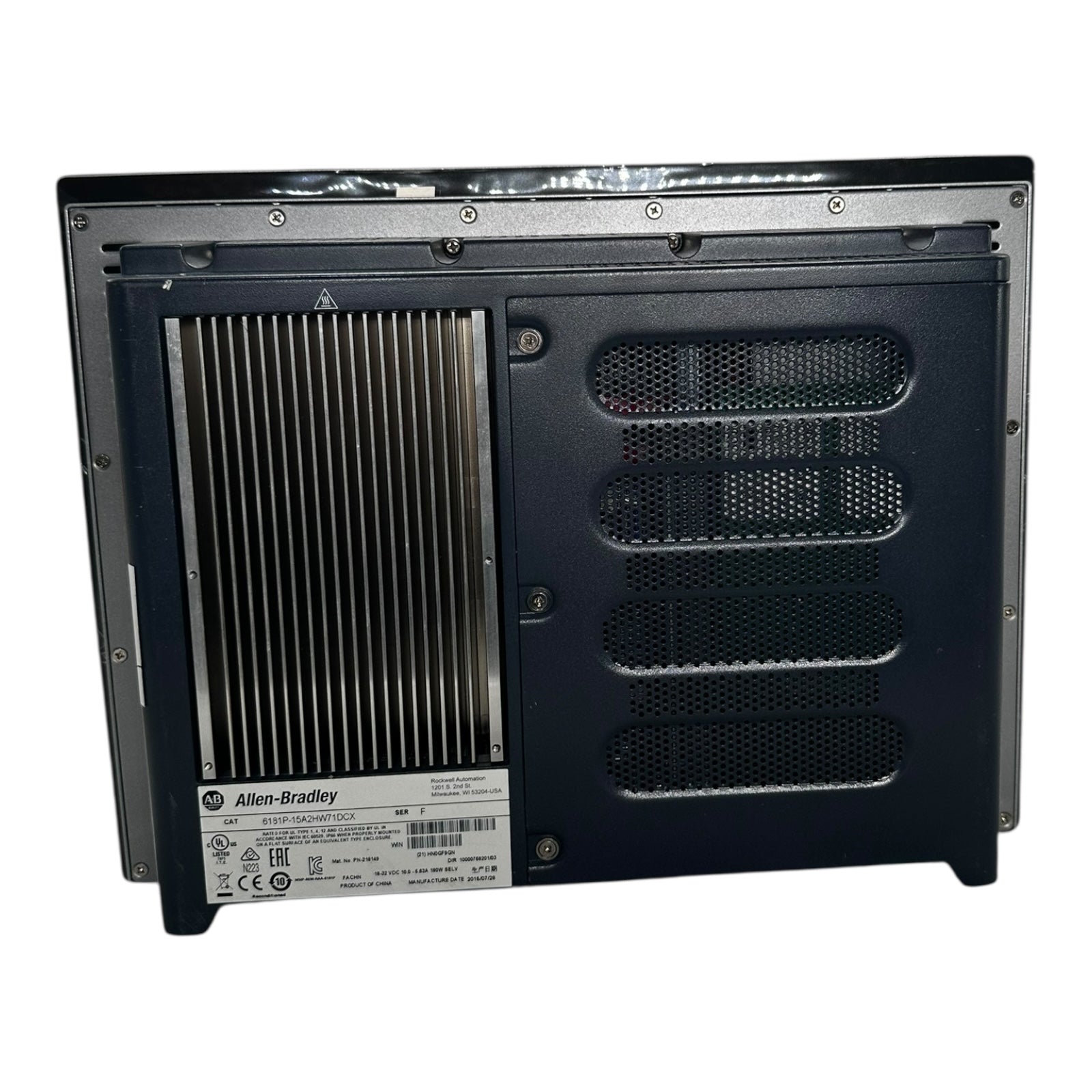 Allen-Bradley 6181P-15A2HW71DCX Industrie Panel-PC 1500P Touchscreen IP66