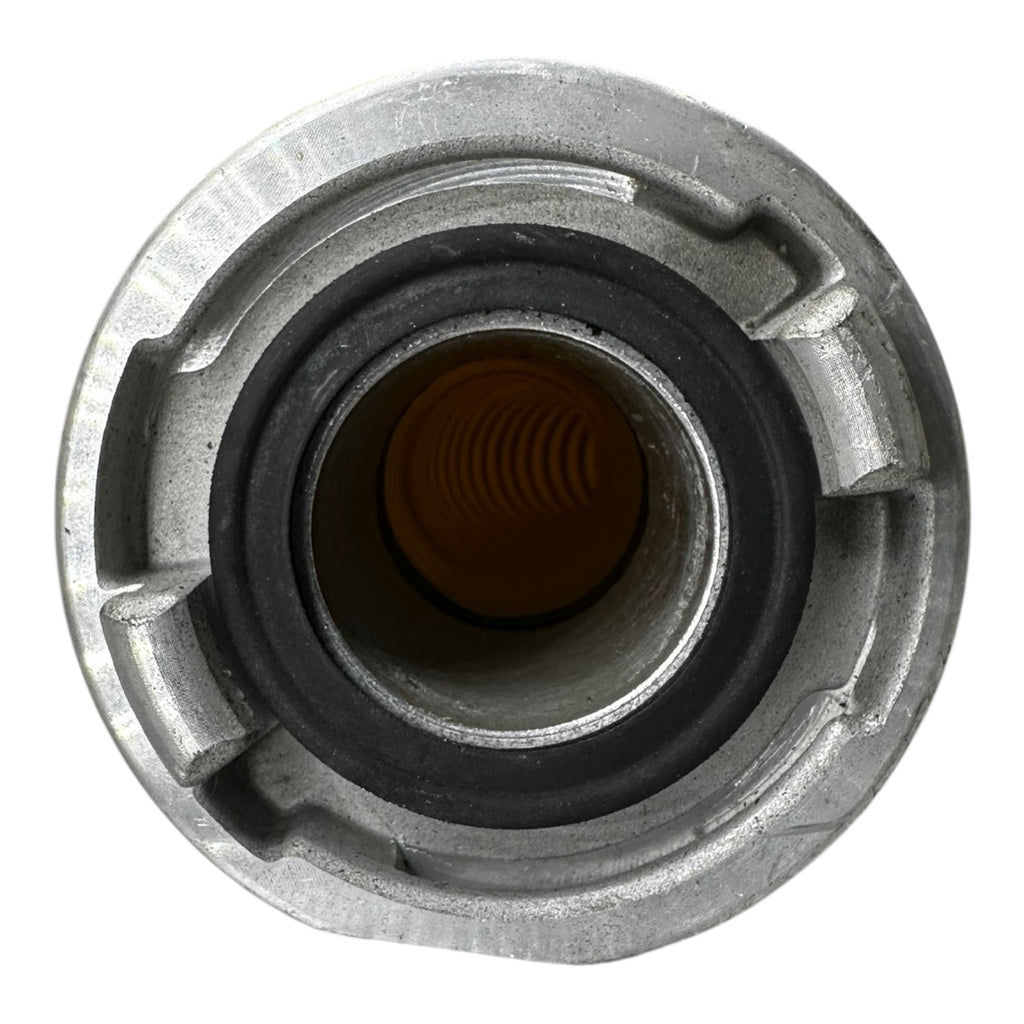 FLEXADUX TOIVAC N Saugschlauch 51mm 3m PE-Muffe Schlauch gelb/schwarz
